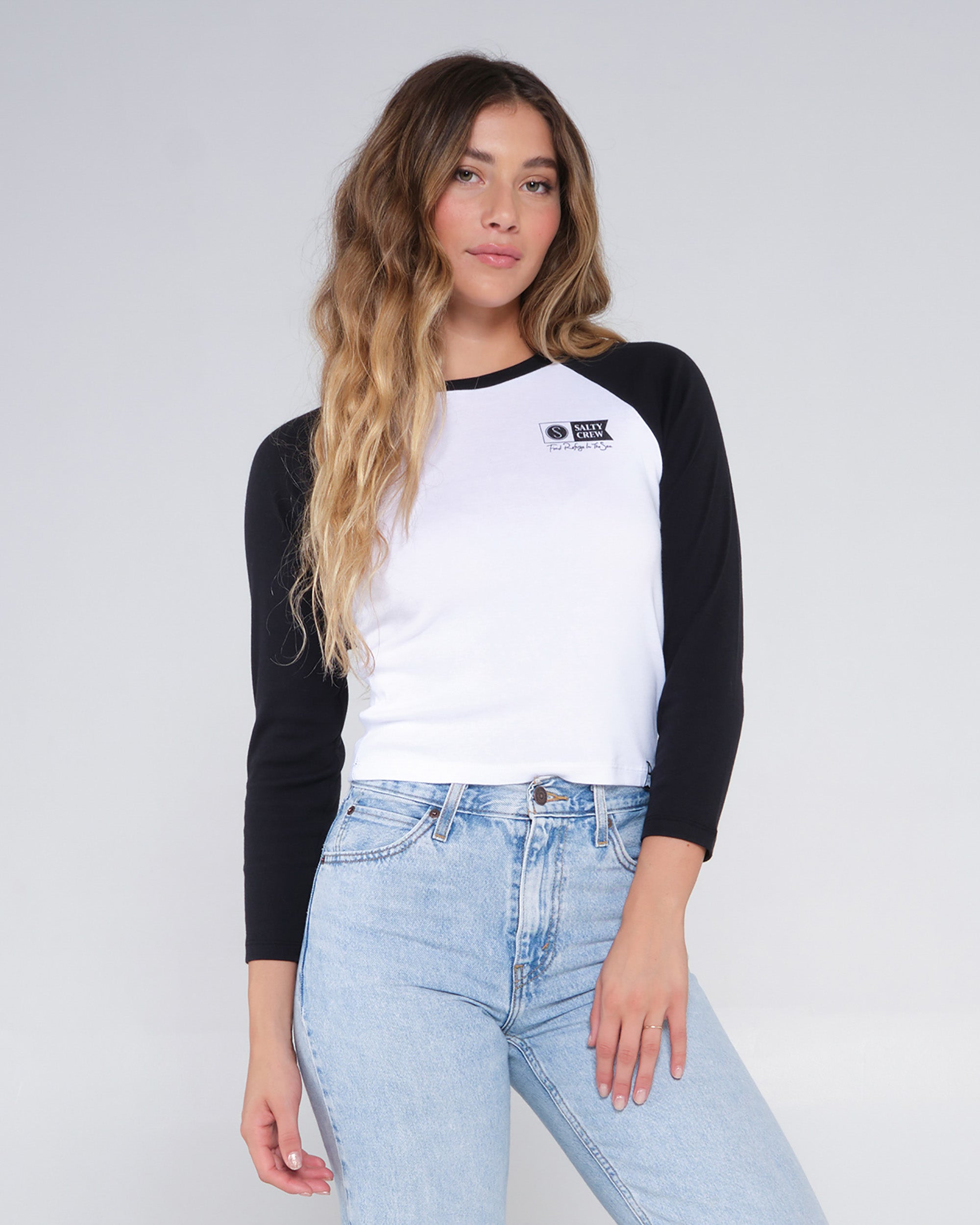 ALPHA LS RAGLAN - Black