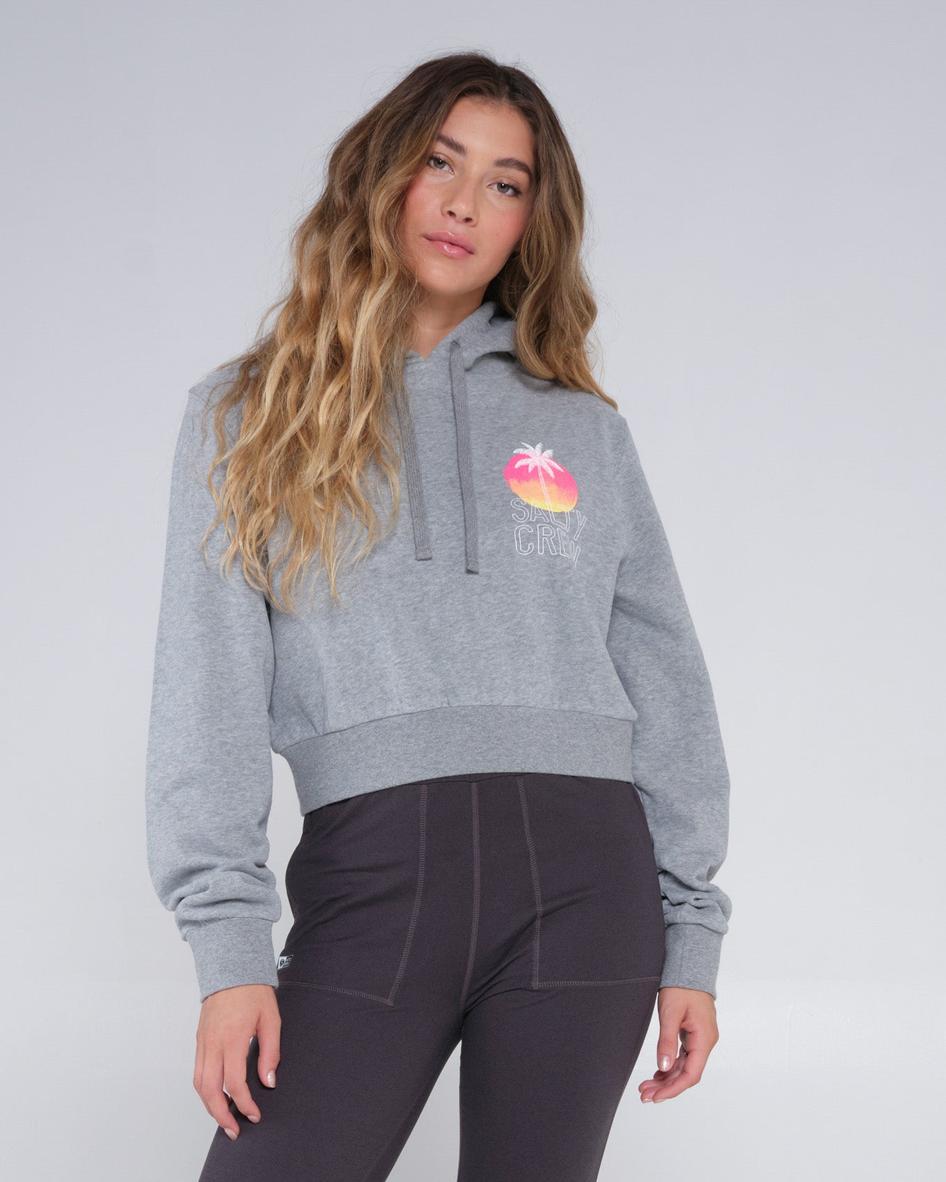 Fruit of the loom best sale cropped hoodie