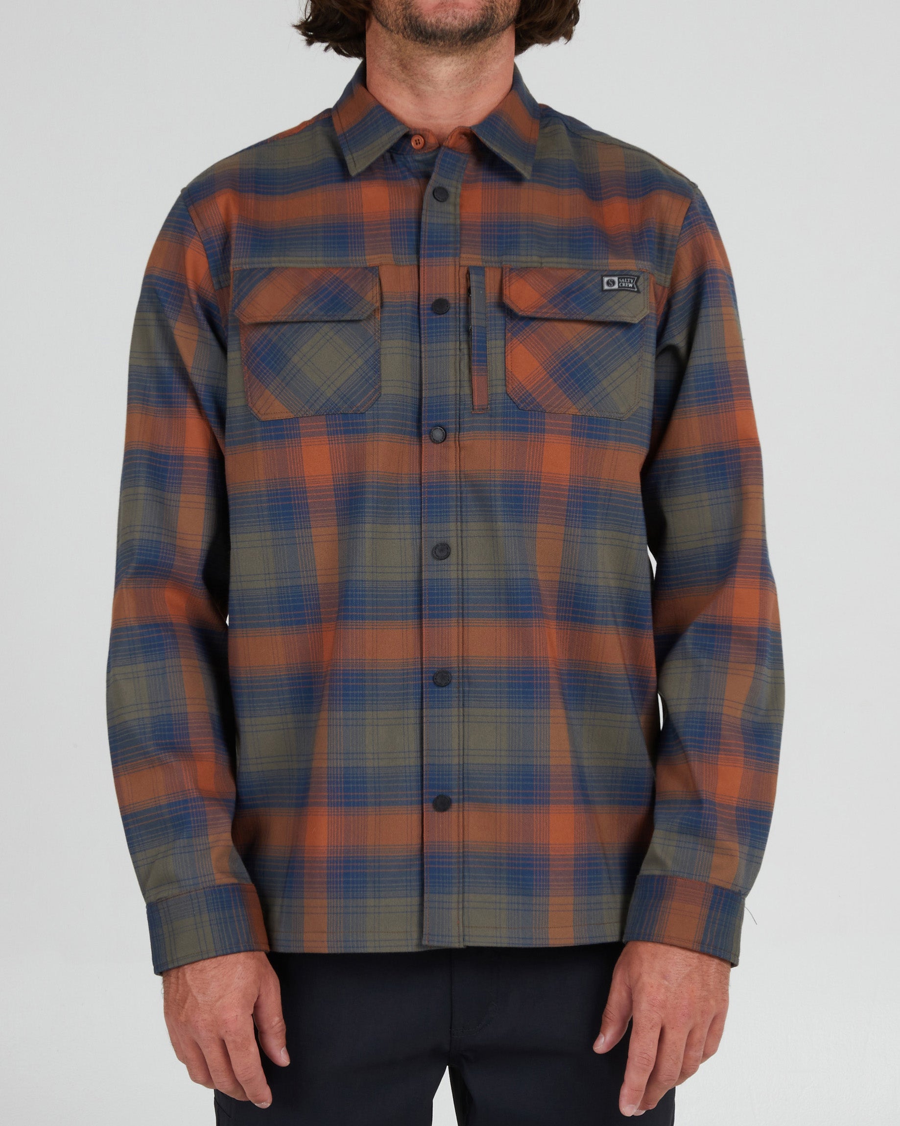 FATHOM LS TECH FLANNEL Earth