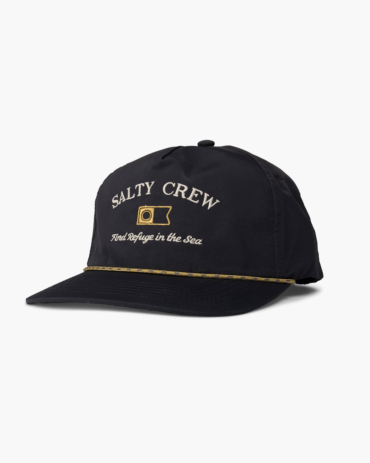 STEADFAST 5 PANEL Black Salty Crew