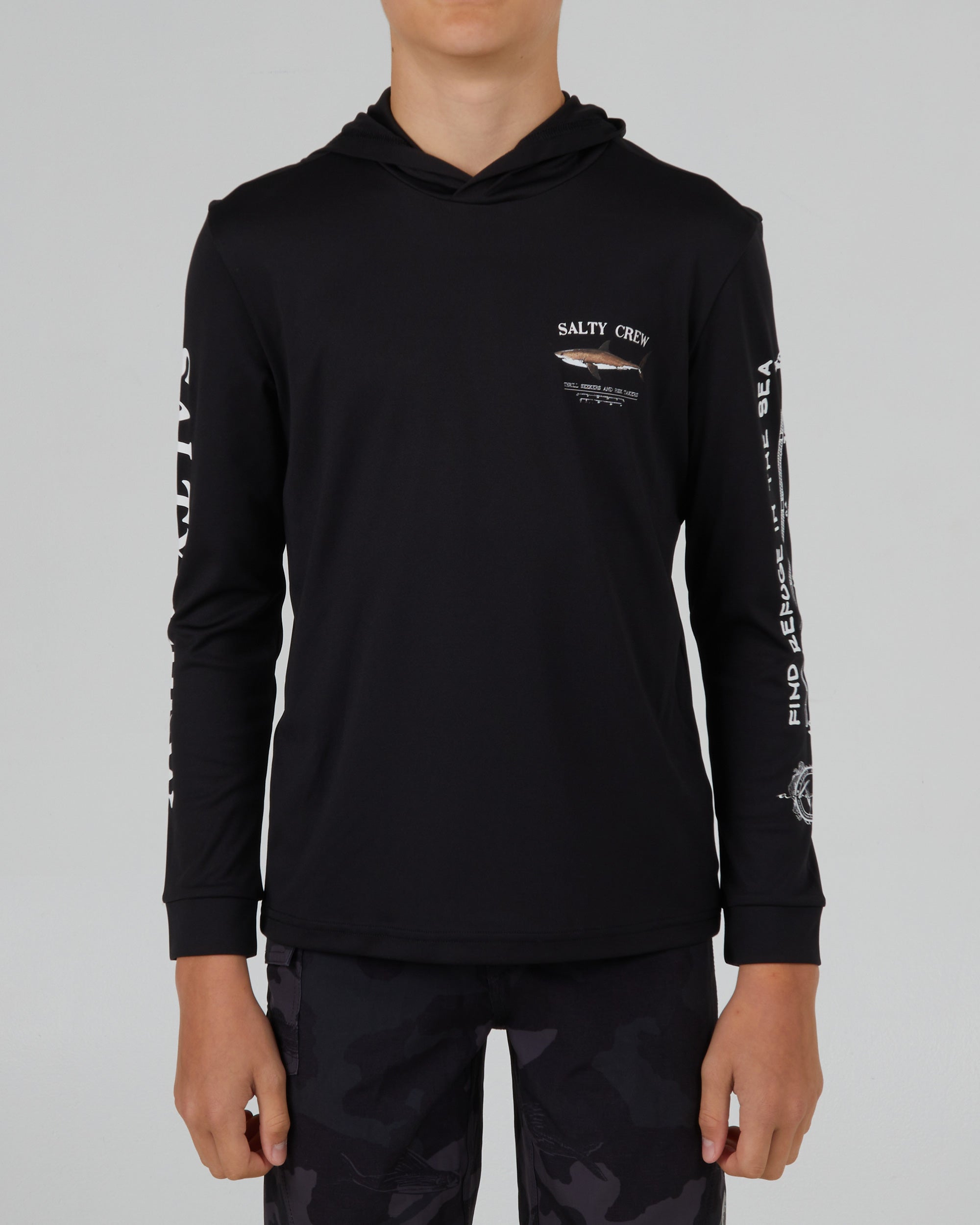 Salty Crew Bruce Long Sleeve - Black M