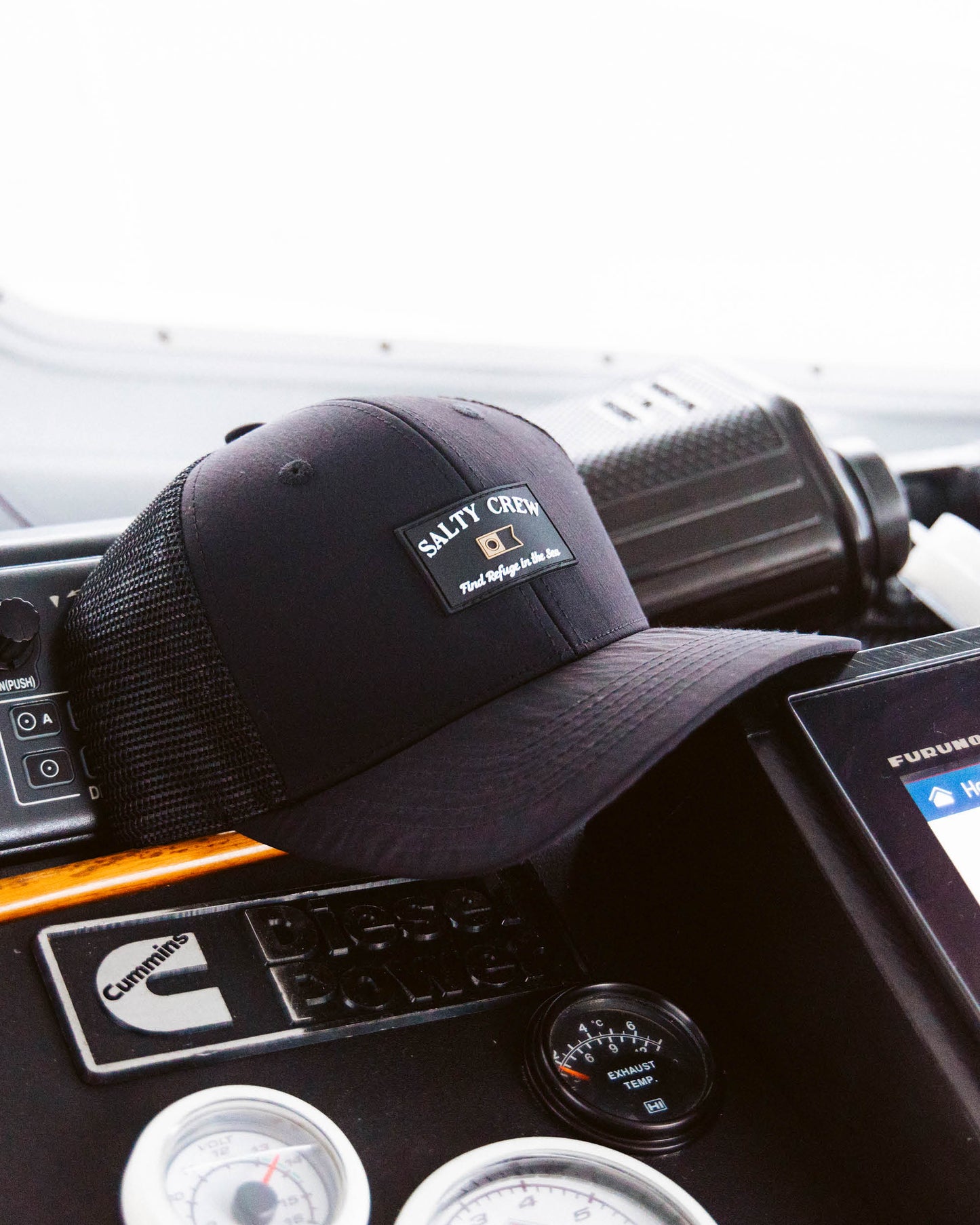 Steadfast Retro Trucker Hat - Black