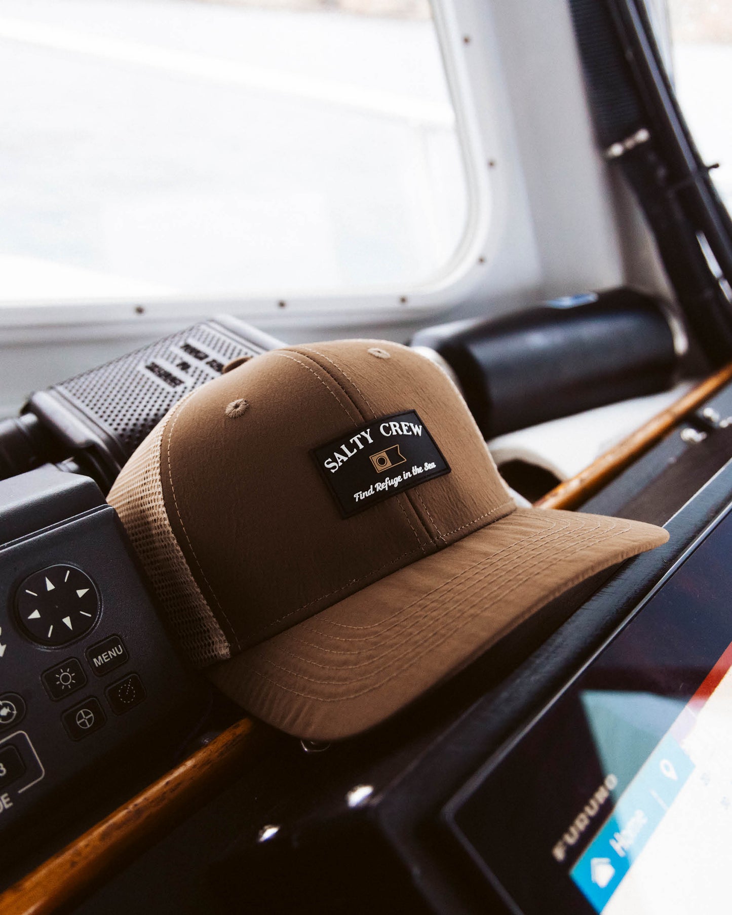 Steadfast Retro Trucker Hat - Brown