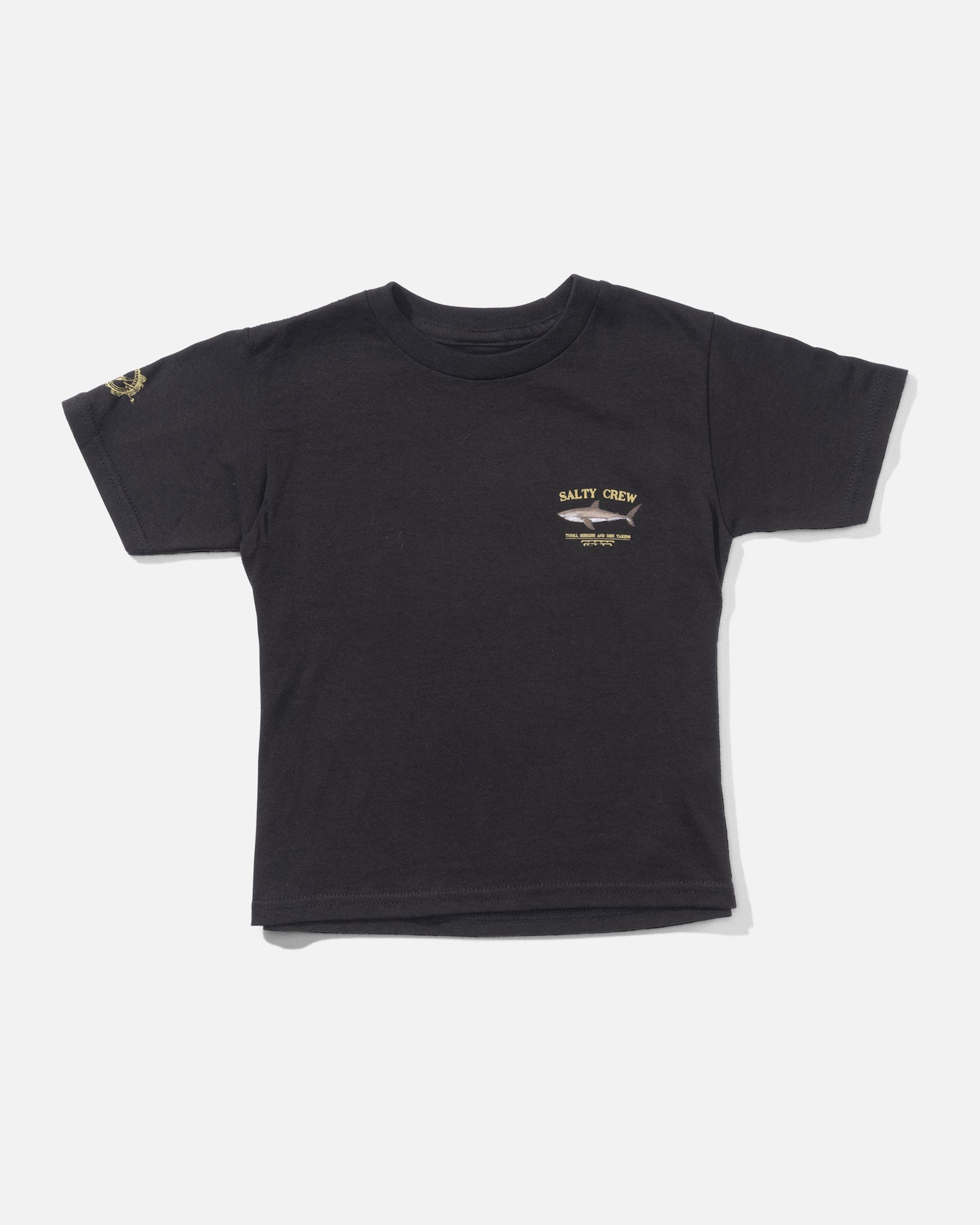 front view of Bruce Toddler Tee - Black