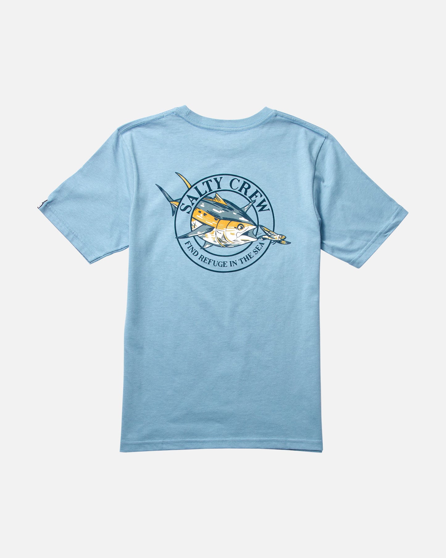 back view of Chaser Boys Marine Blue S/S Tee