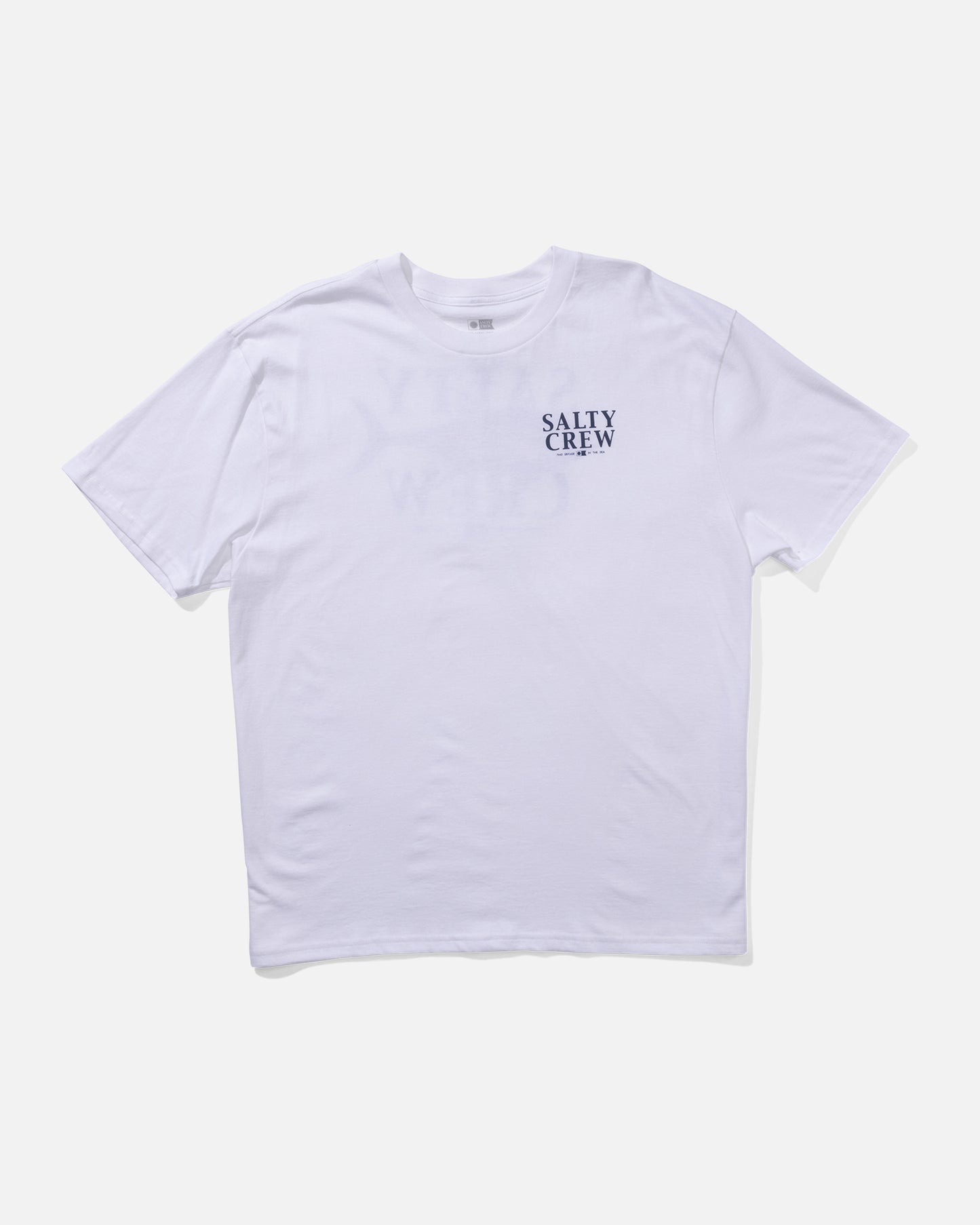 front view of Yellowfin Tee - White