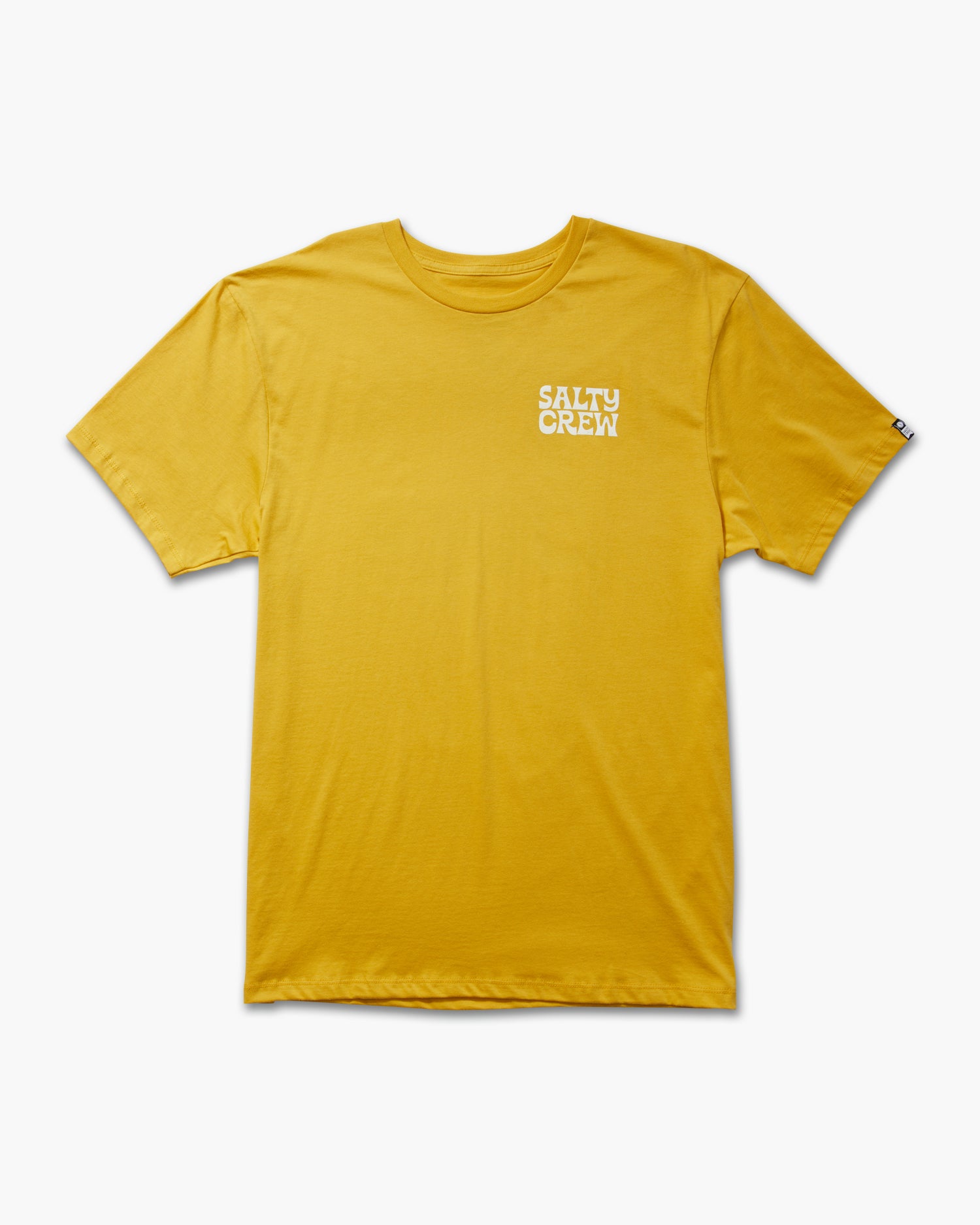 front view of Legs Mustard S/S Premium Tee