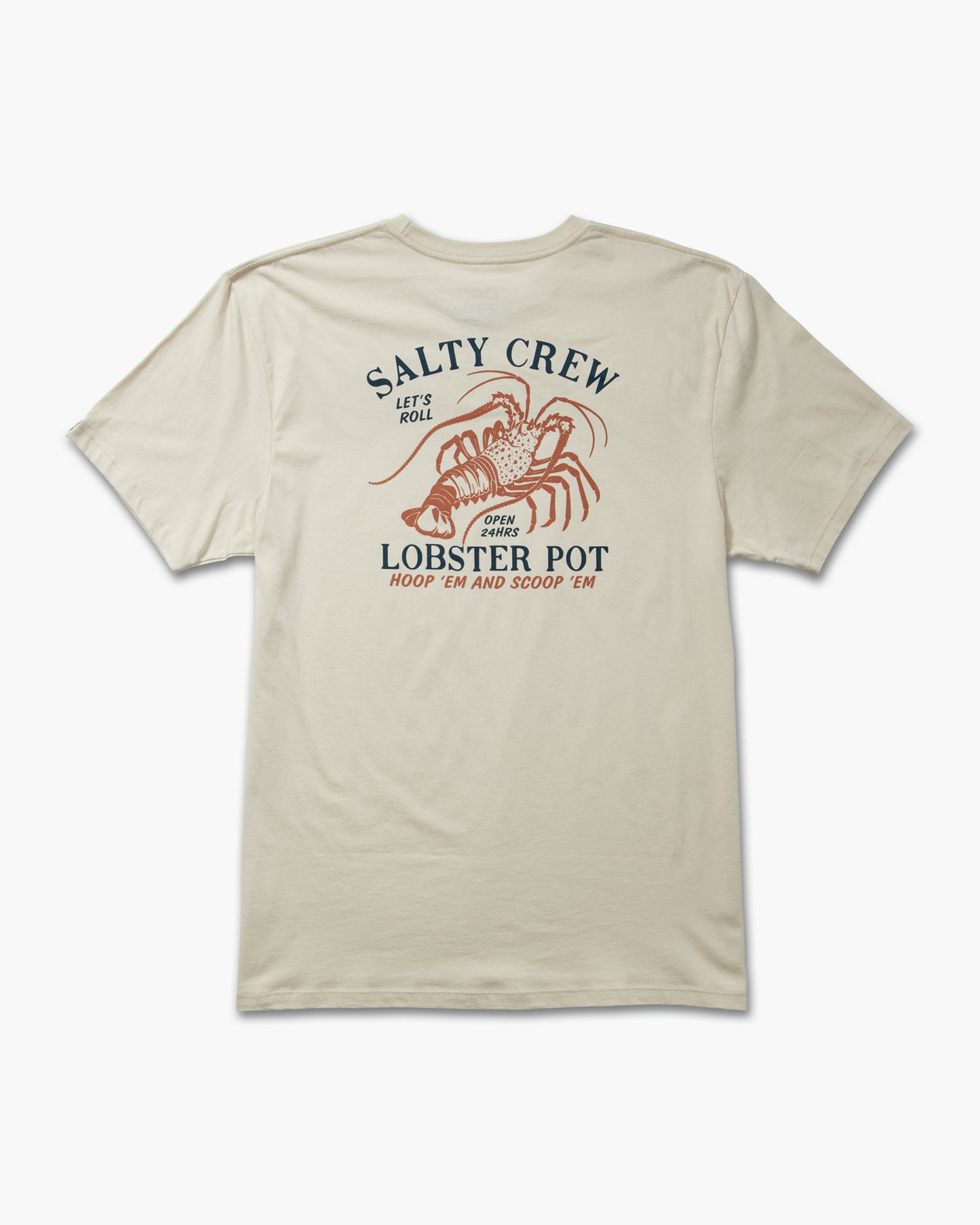 back view of Lobster Pot Bone S/S Premium Tee