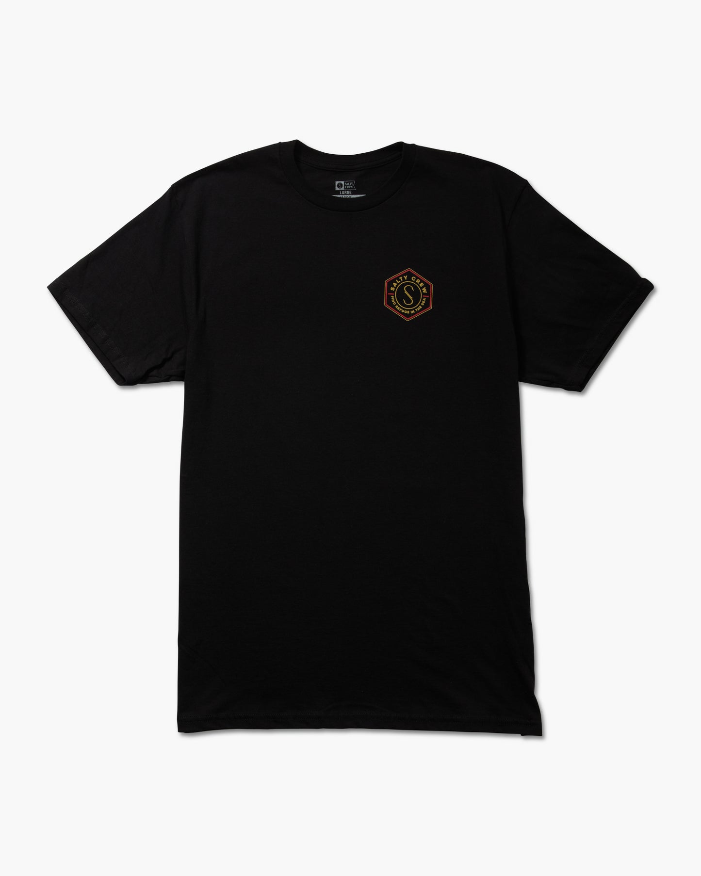 front view of Hexed Black S/S Classic Tee