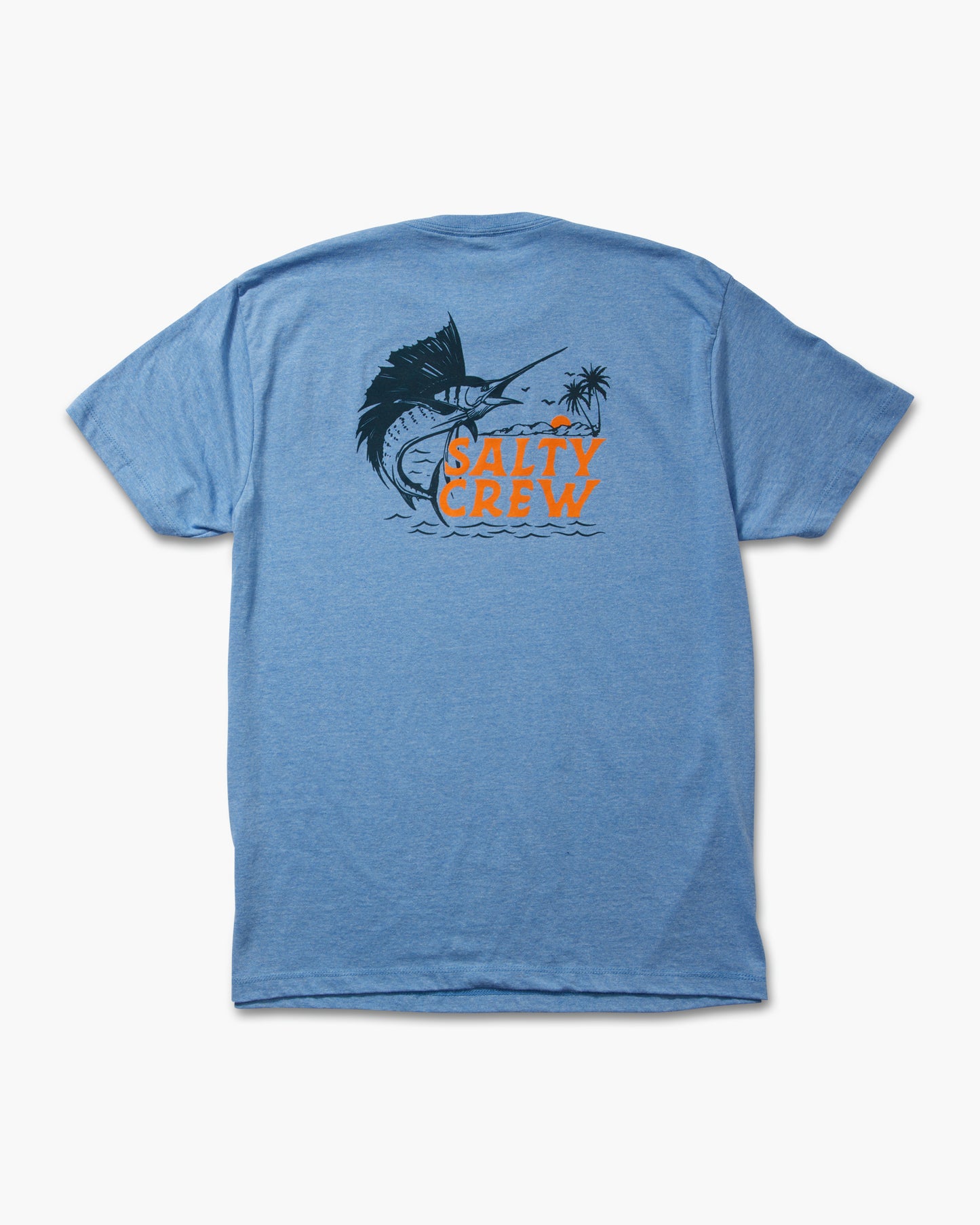 back view of Sailfish Light Blue S/S Classic Tee