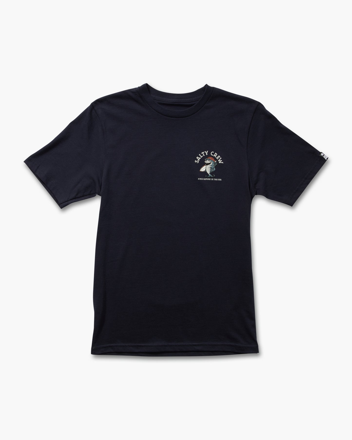 front view of Free Surf Boys Navy S/S Tee