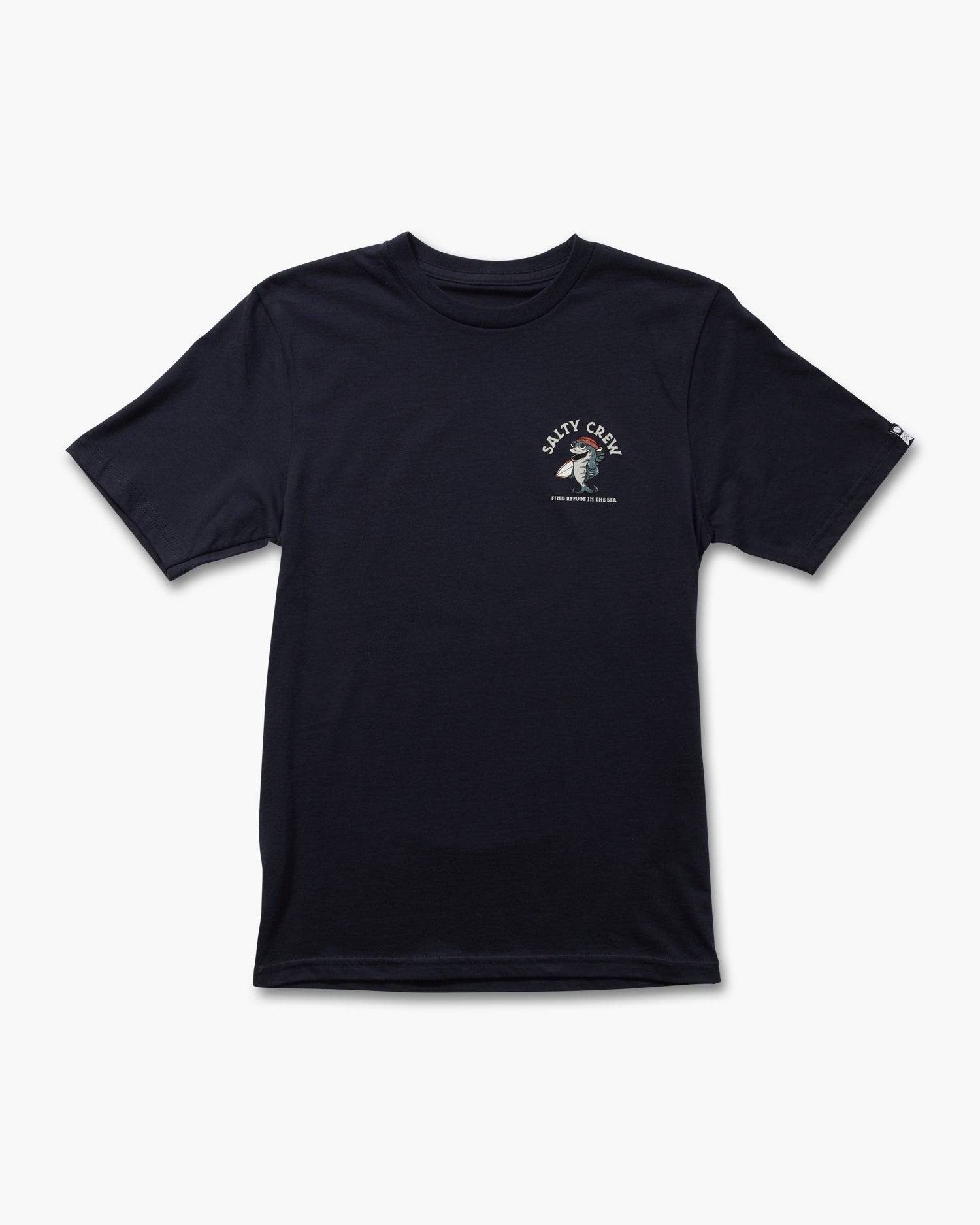 front view of Free Surf Boys Navy S/S Tee