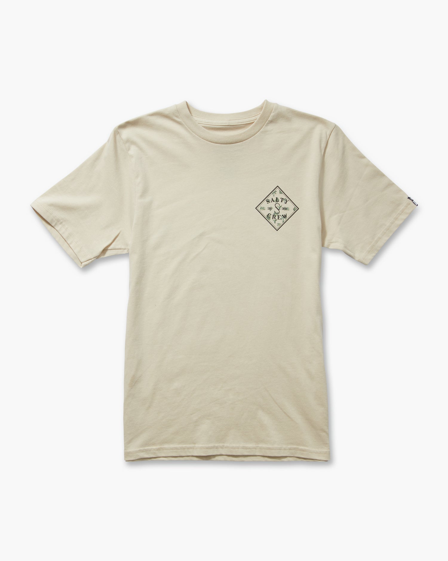 front view of Tippet Gardens Fill Boys Bone S/S Tee