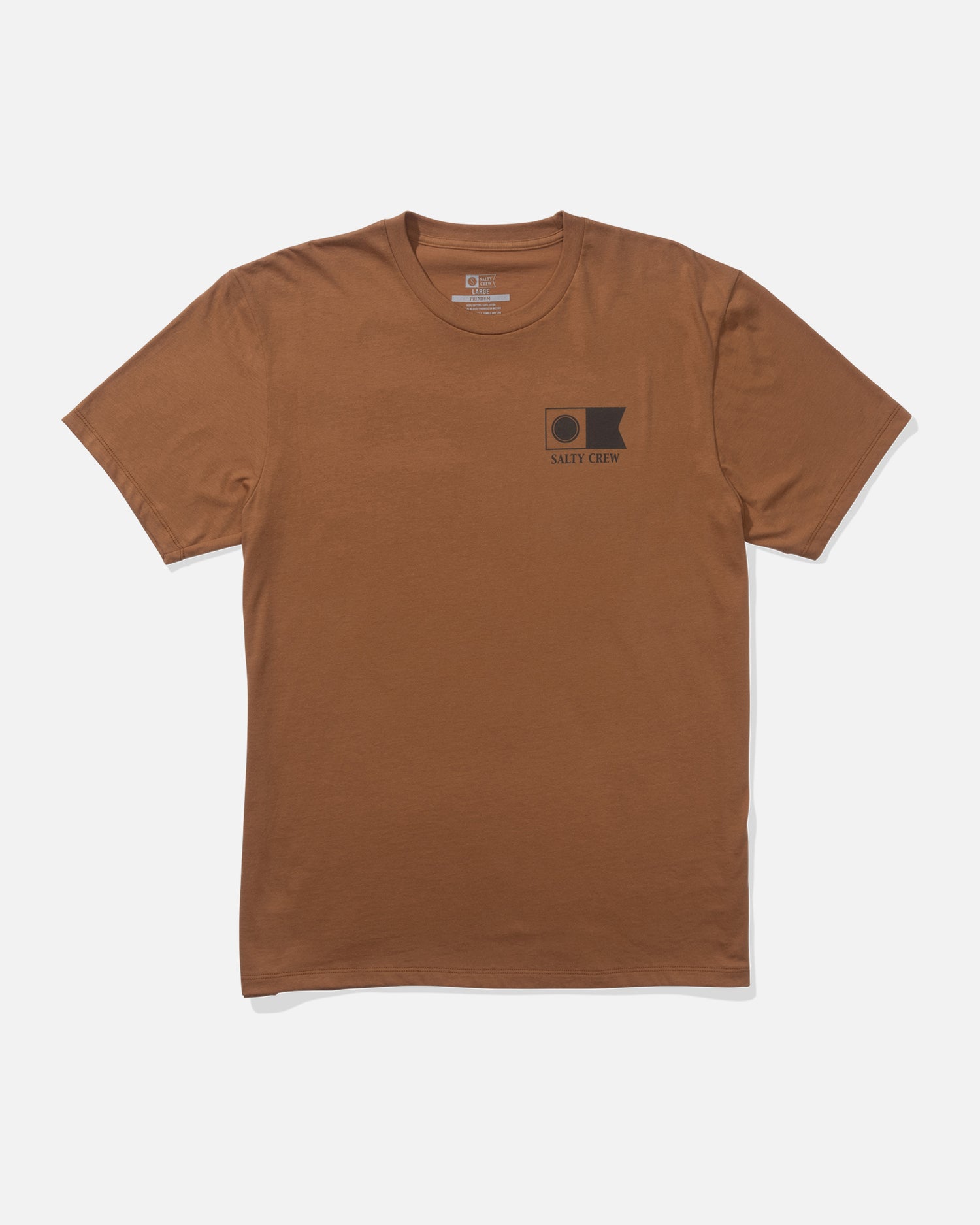 front view of Flagship Premium Tee - Sierra