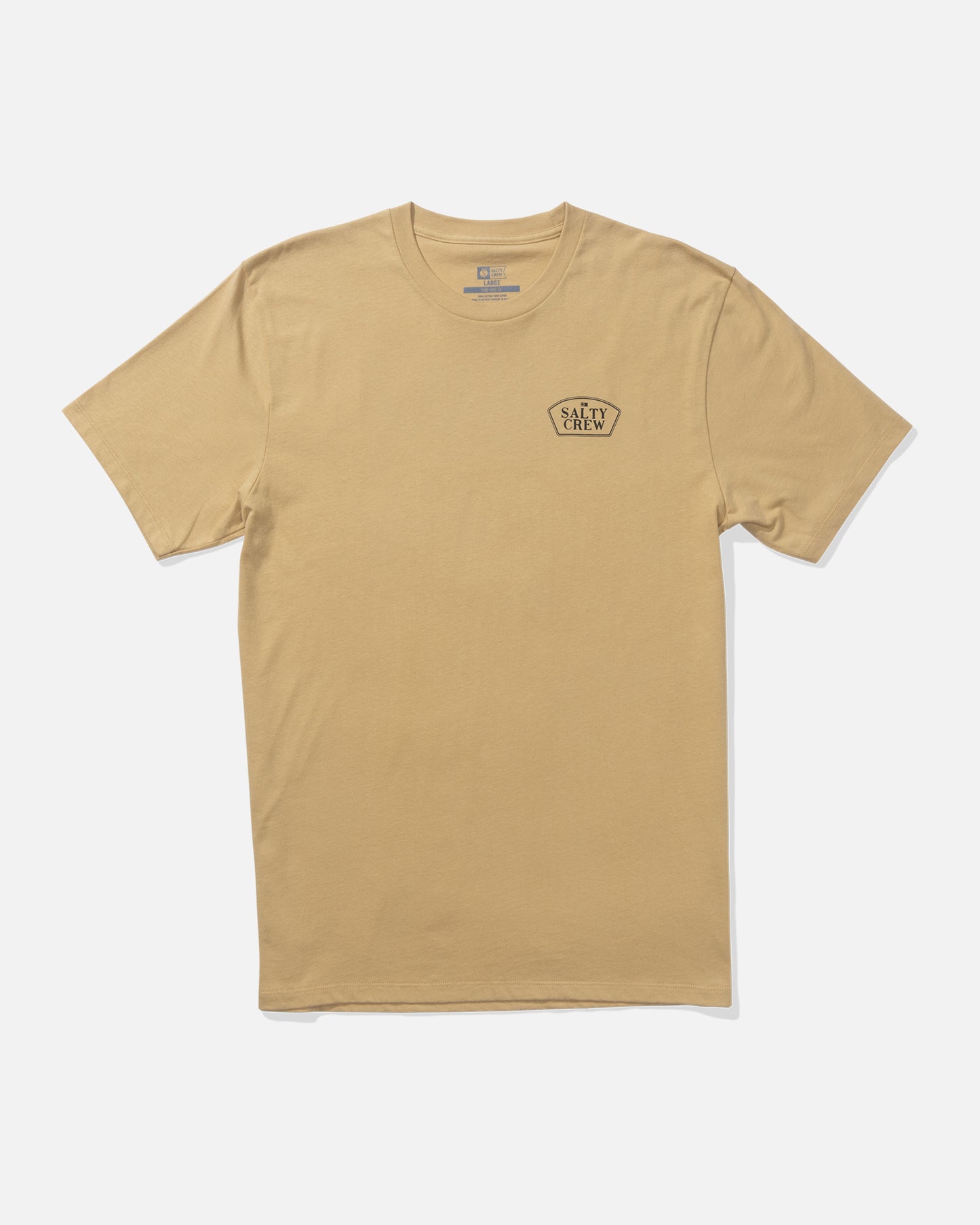 front view of Filler Up Premium Tee - Khaki