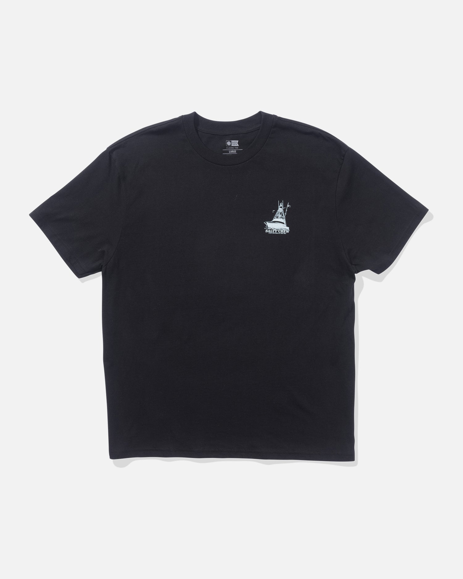 front view of Vessel Tee - Black