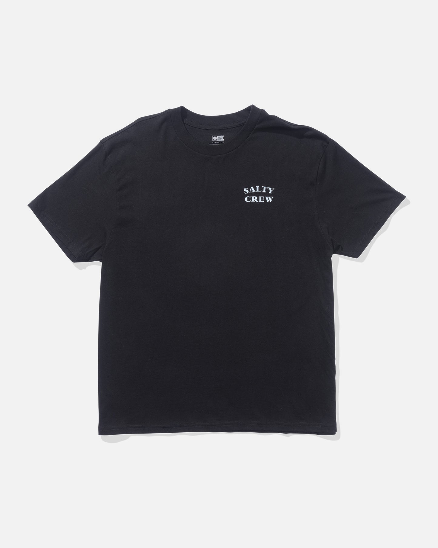 front view of Lured Tee - Black