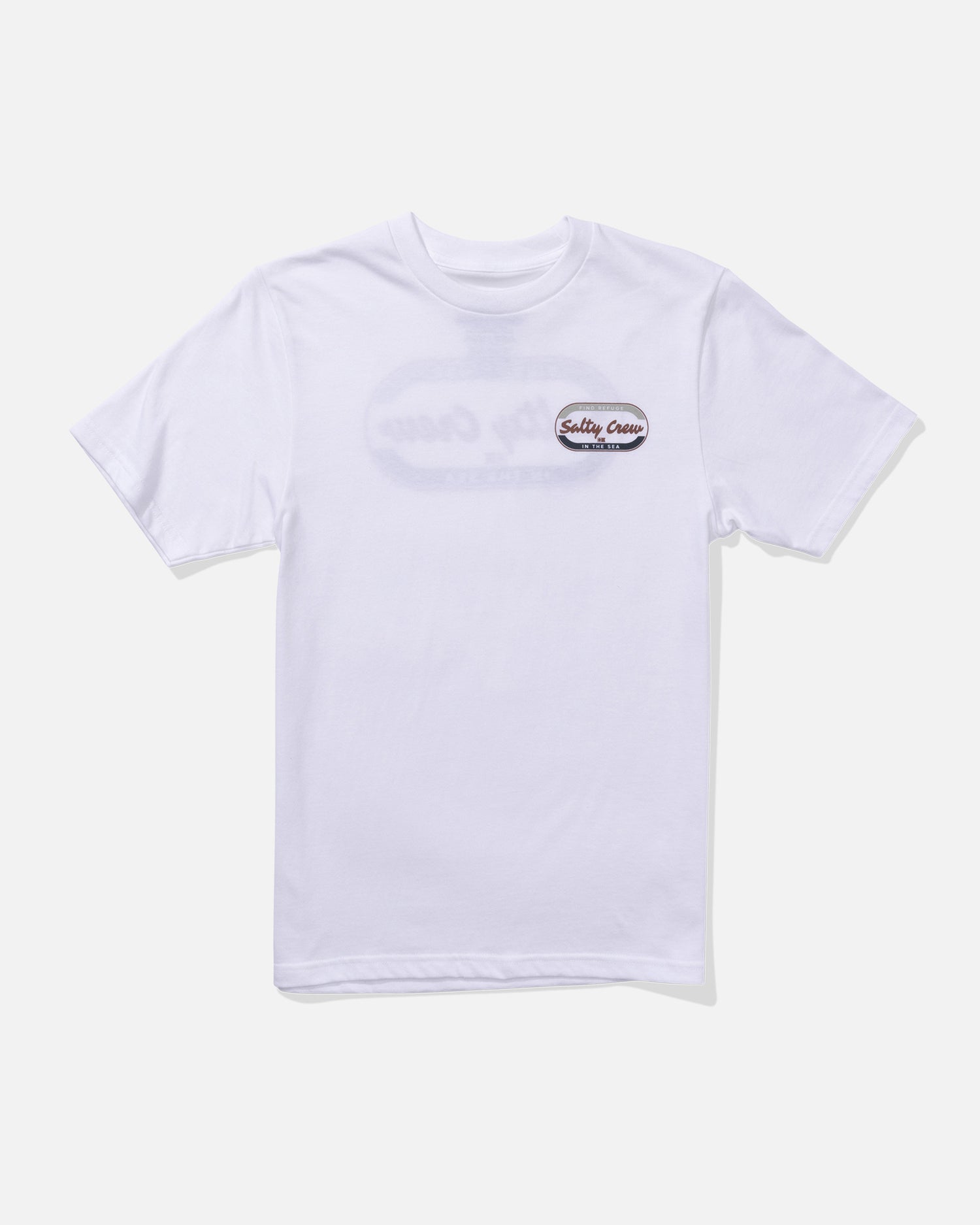 front view of Capsule Boys Tee - White