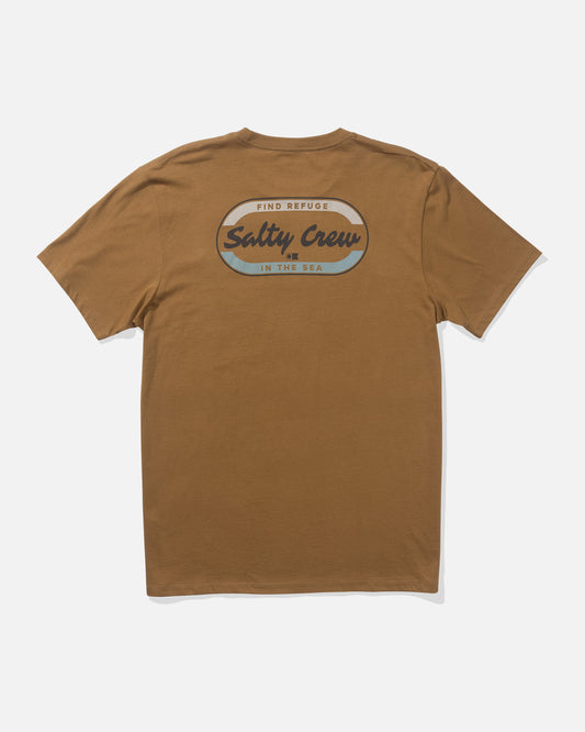 back view of Capsule Premium Tee - Caramel