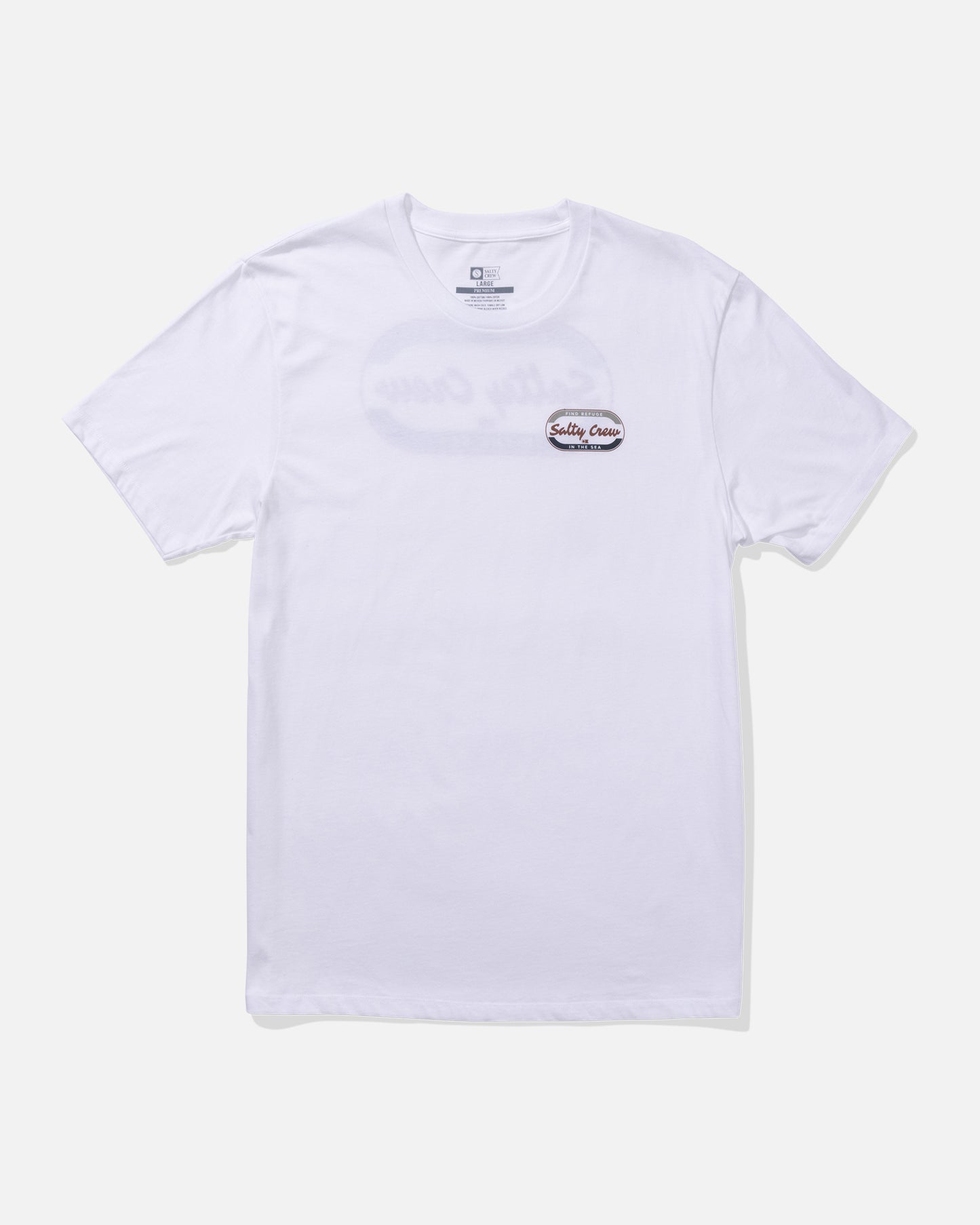 front view of Capsule Premium Tee - White