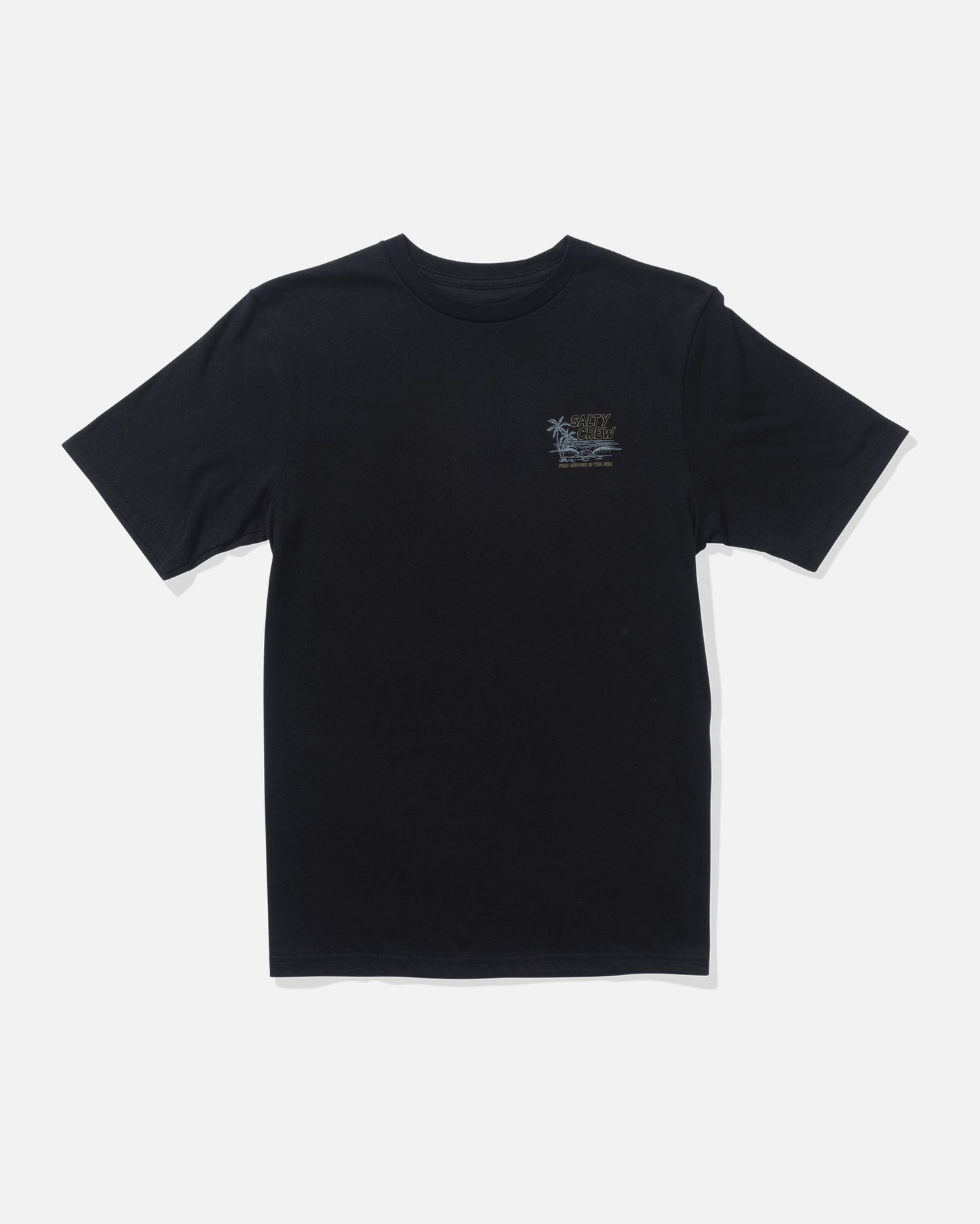 front view of A Frame Premium Tee - Black