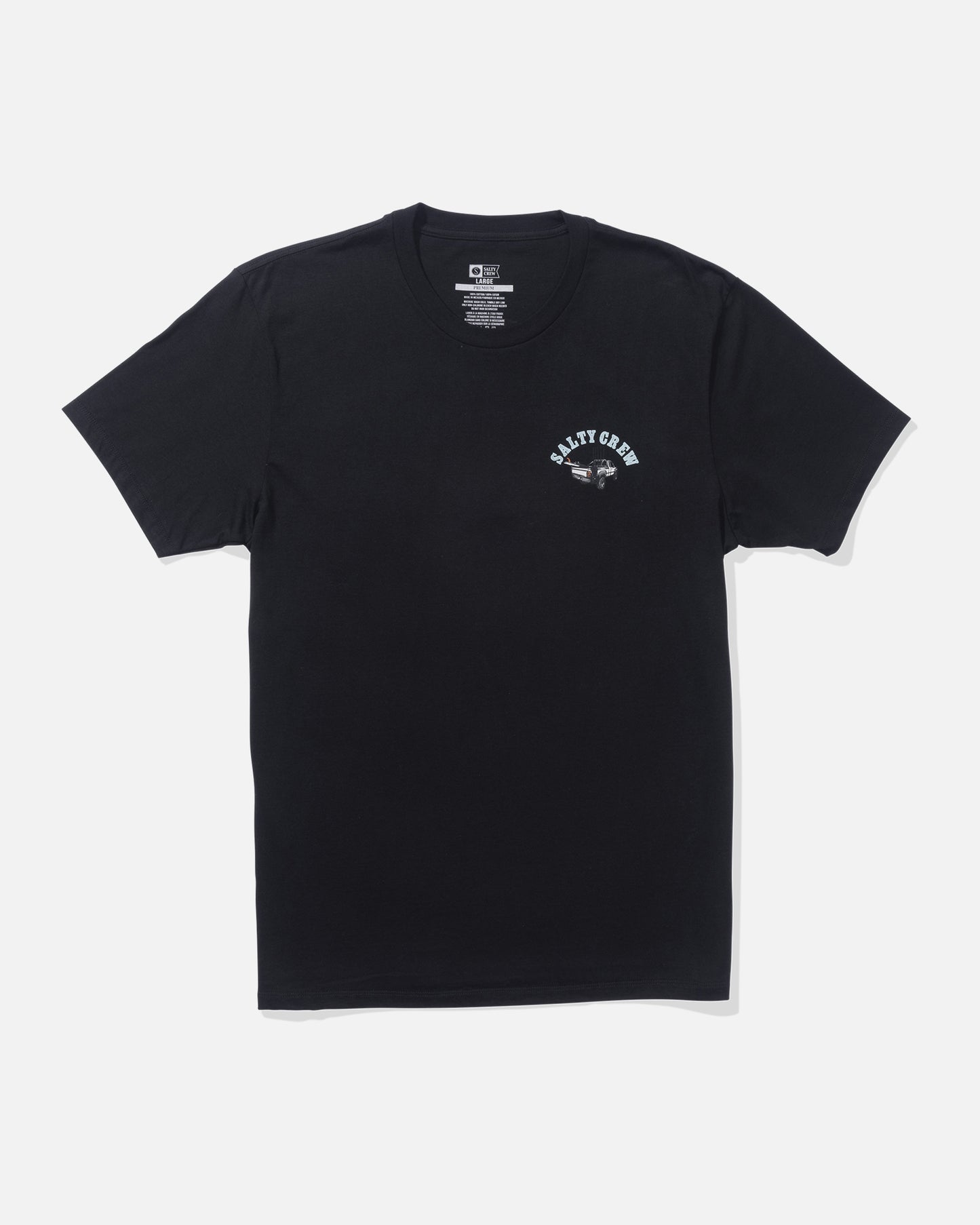 front view of Lifted Premium Tee - Black