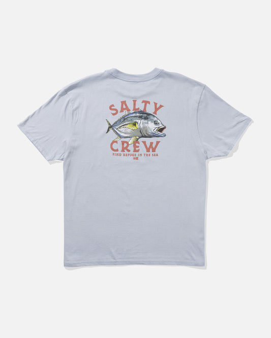 back view of Ulua Tee - Blue Fog