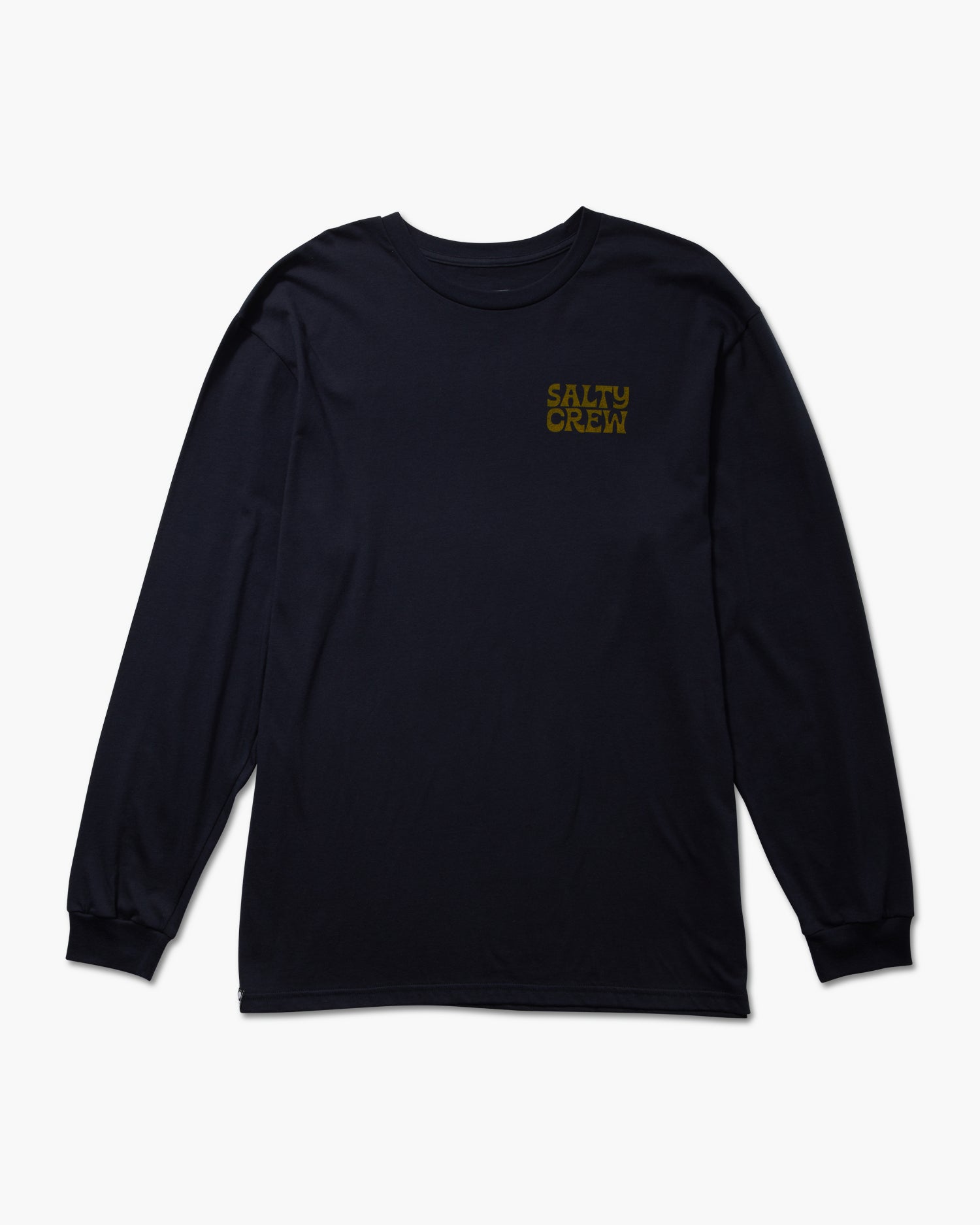 front view of Legs Navy L/S Premium Tee