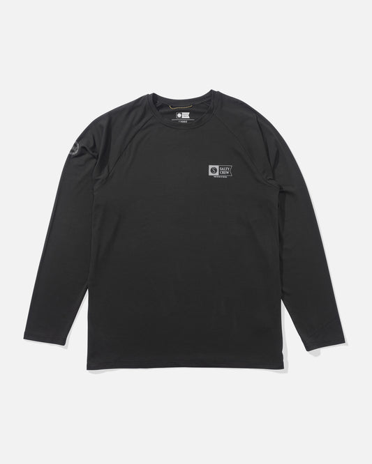 front view of Mariner Lite UV Long Sleeve Sunshirt - Coal