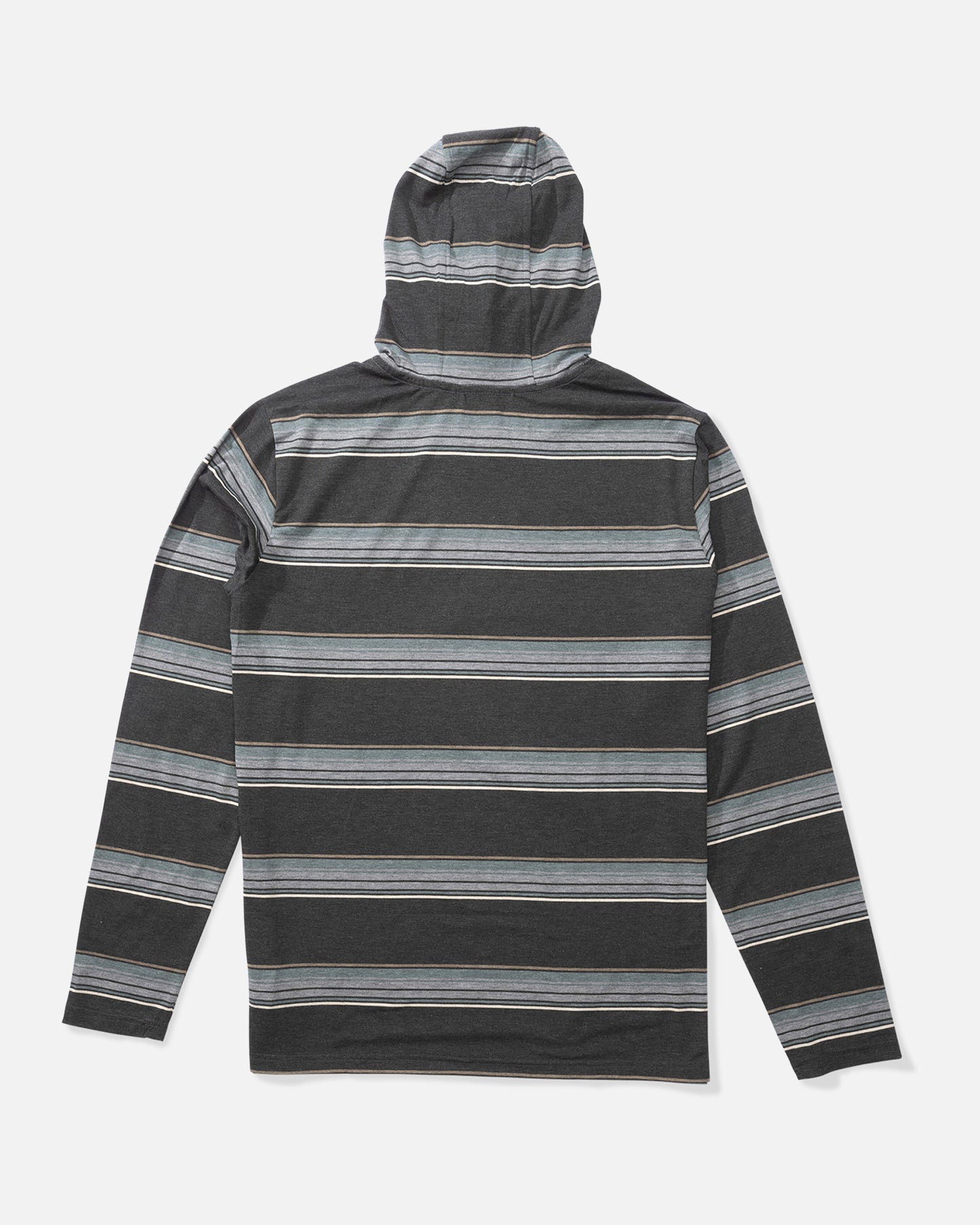 Stacked Up UV Sunshirt Hoodie - Coal