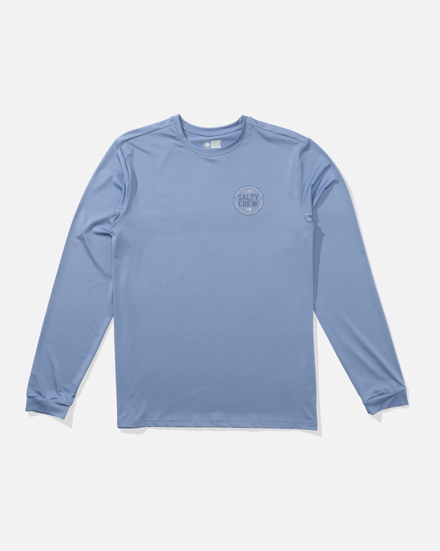 front view of Legendary Long Sleeve Sunshirt - Marine Blue