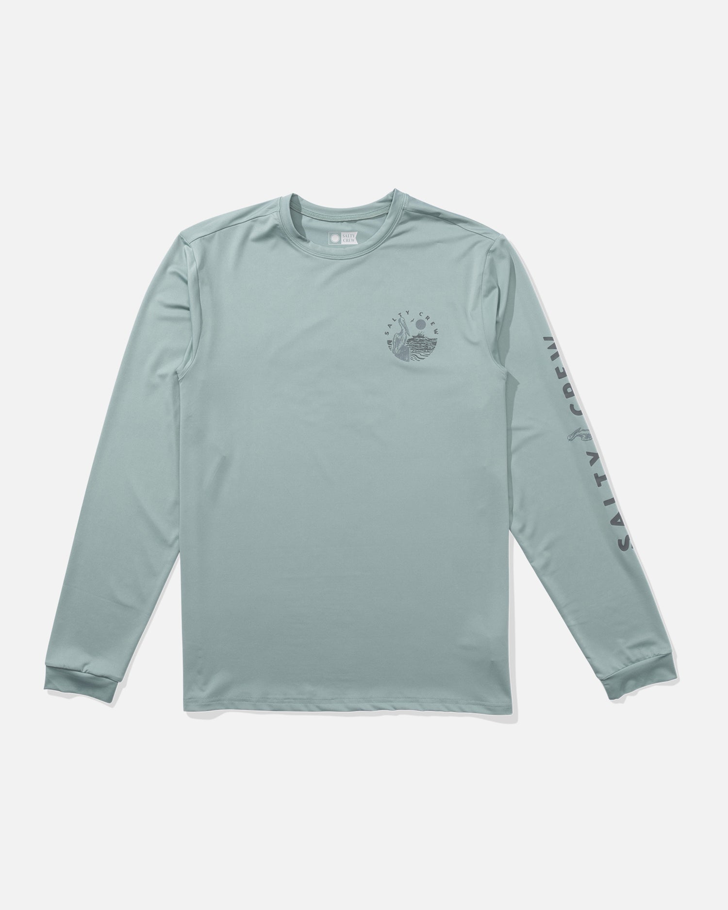 front view of Stake Out Long Sleeve Sunshirt - Mackerel