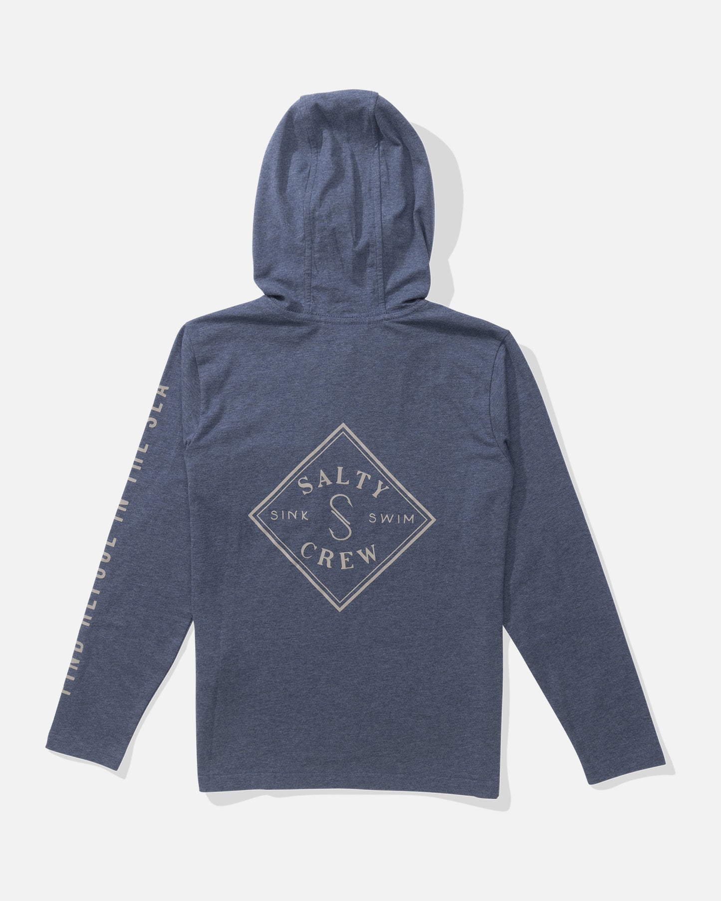 Tippet Boys Tech Tee Hoodie - Navy