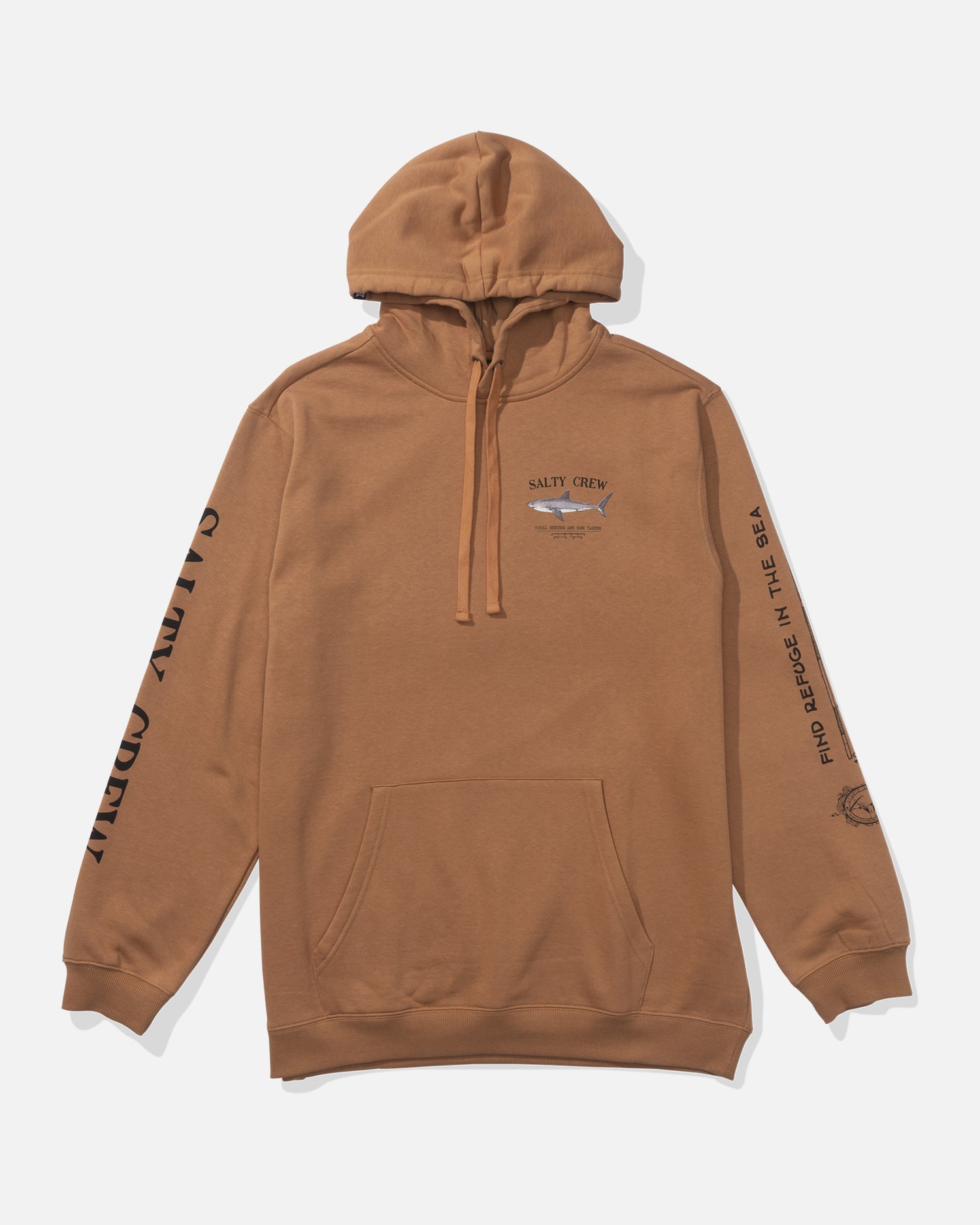 front view of Bruce Fleece Hoodie - Sierra