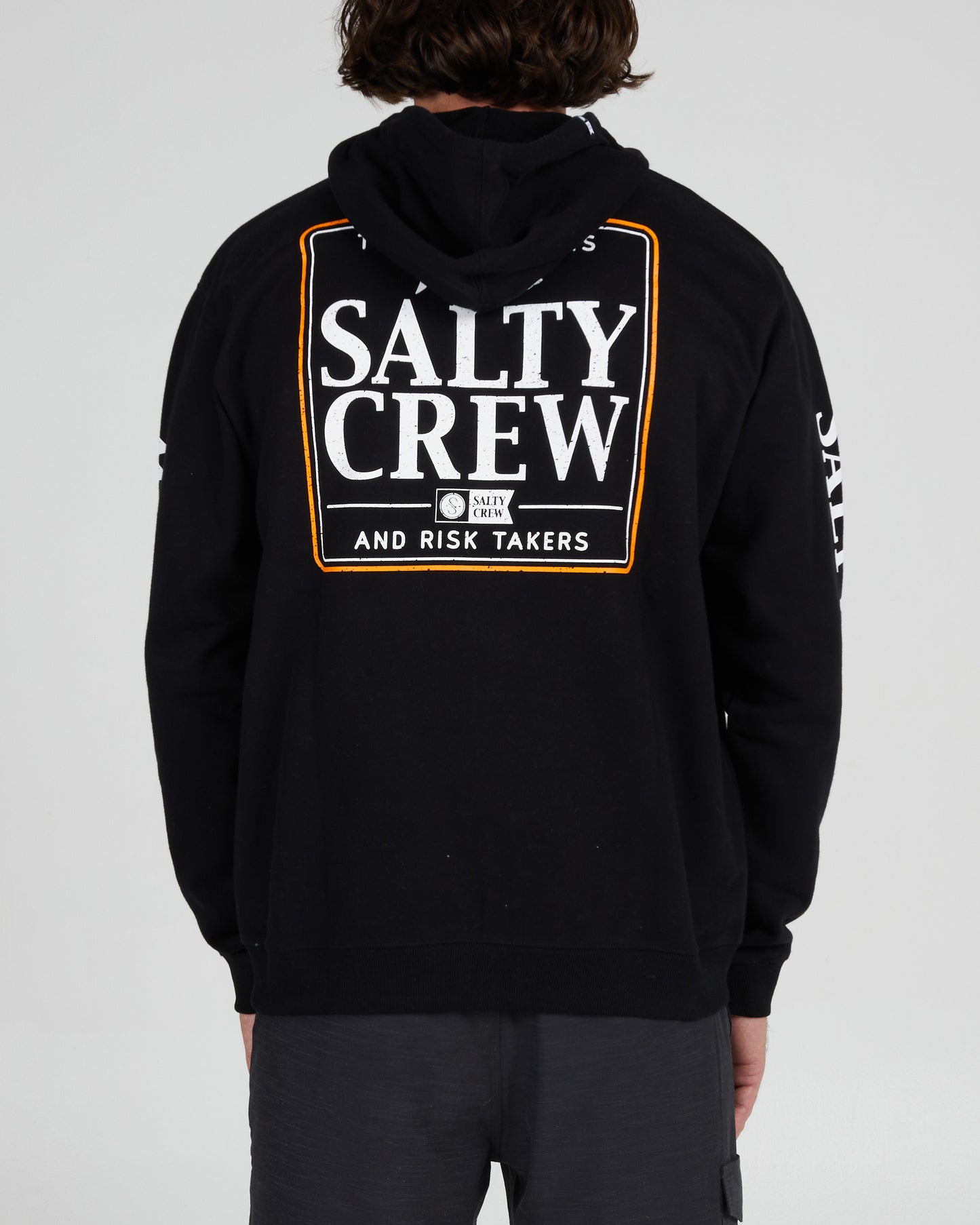 Black salty crew hoodie new arrivals