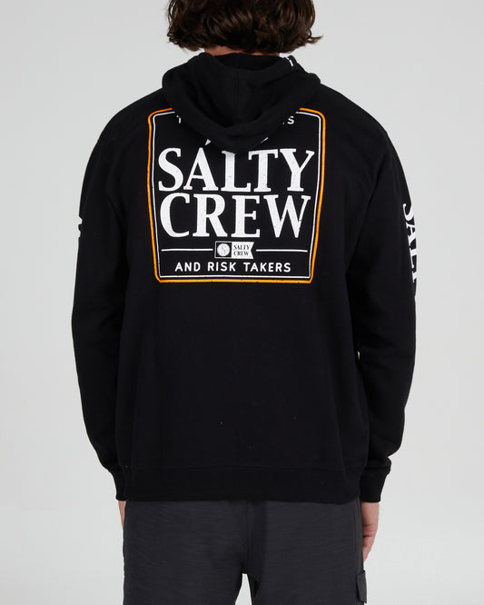 Salty Crew Ahoy Boyfriend Crew - Faded Black Faded Black / L
