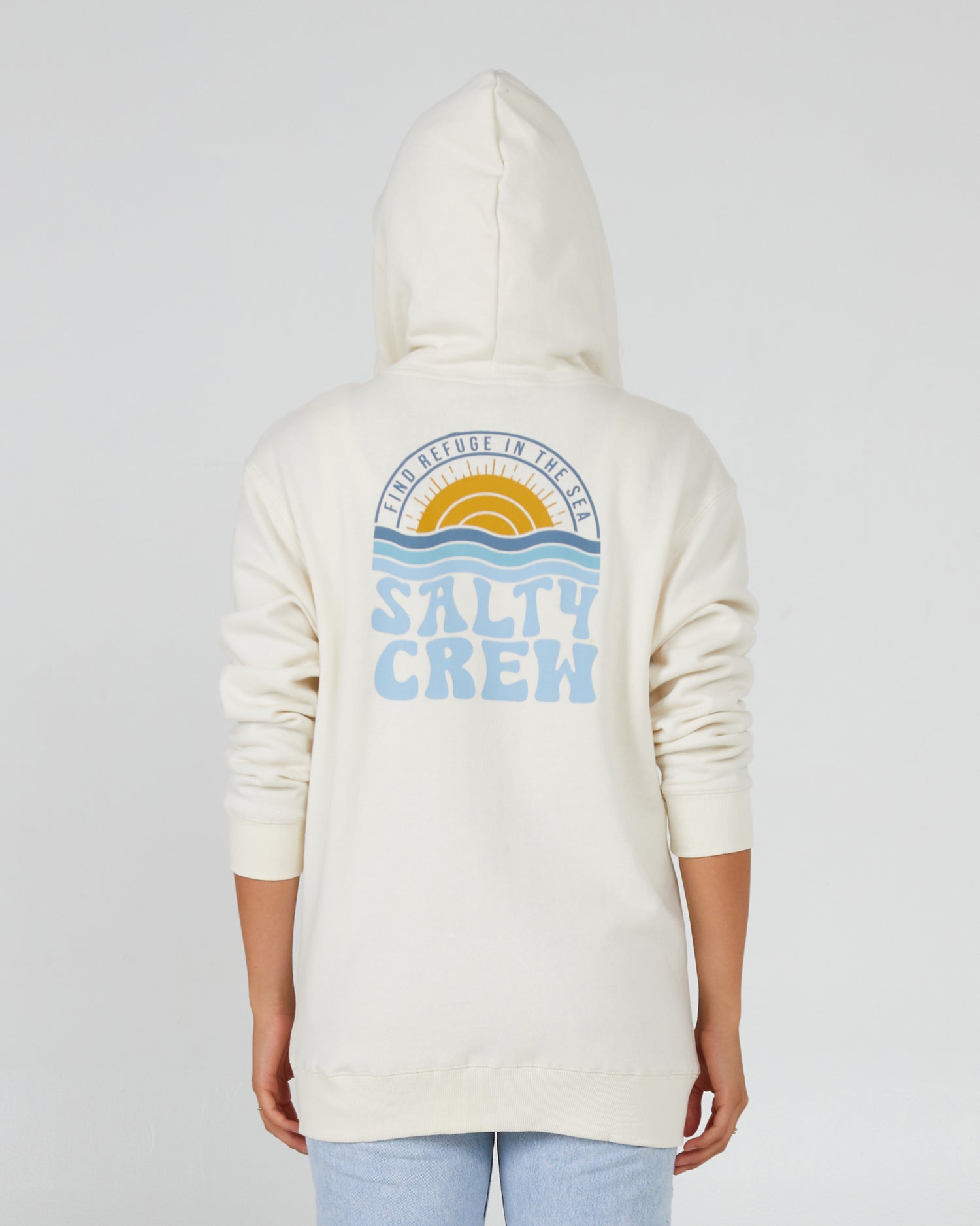 Sundown Bone Zip Hoody