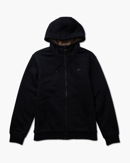 front view of Westward Black Tech Fleece