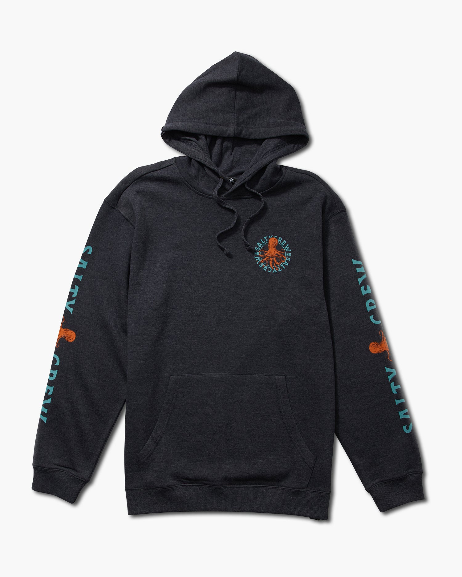 Tentacles Fleece Hoodie Navy Heather