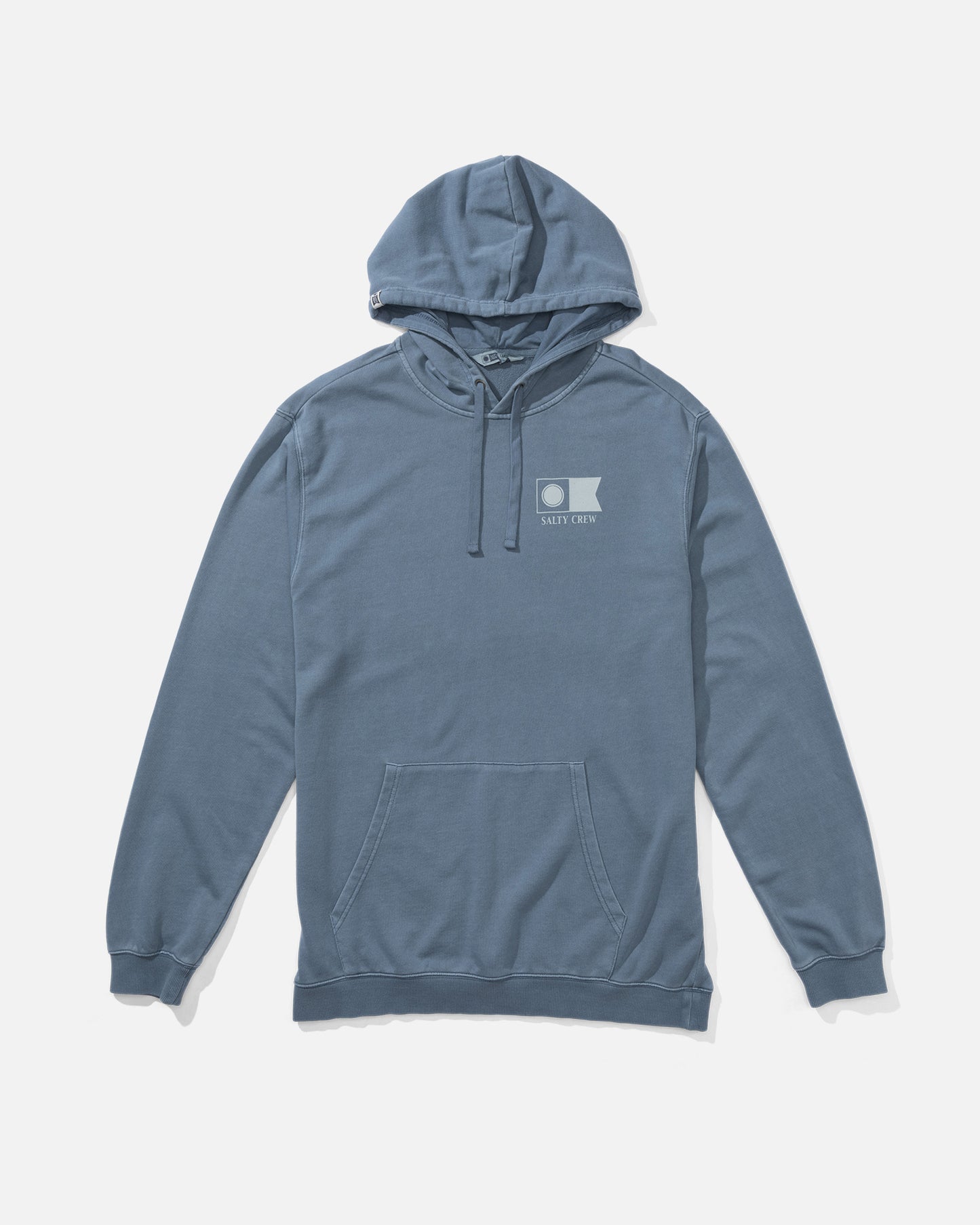 front view of Flagship Fleece Hoodie - Slate