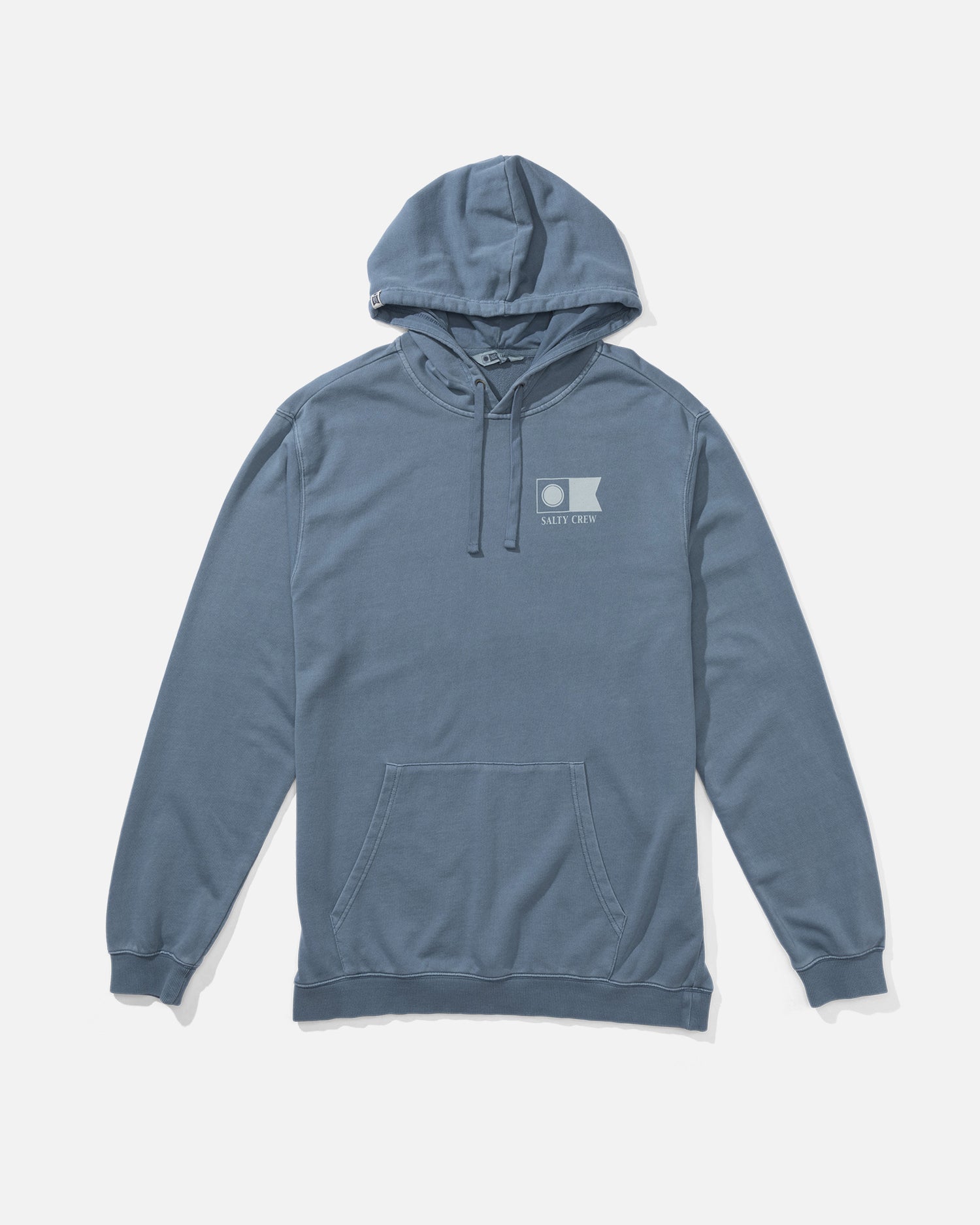 front view of Flagship Fleece Hoodie - Slate