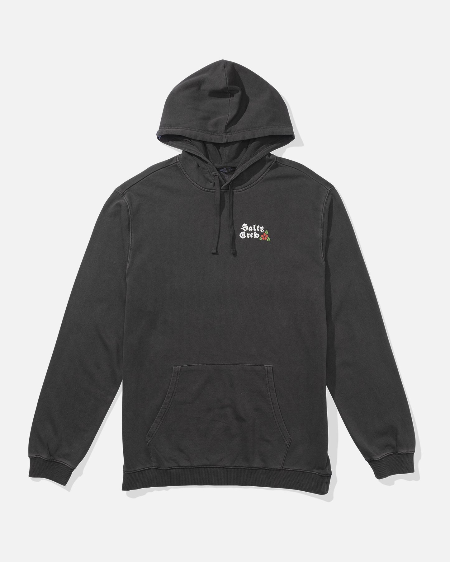 front view of Hopper Vintage Fleece Hoodie - Coal