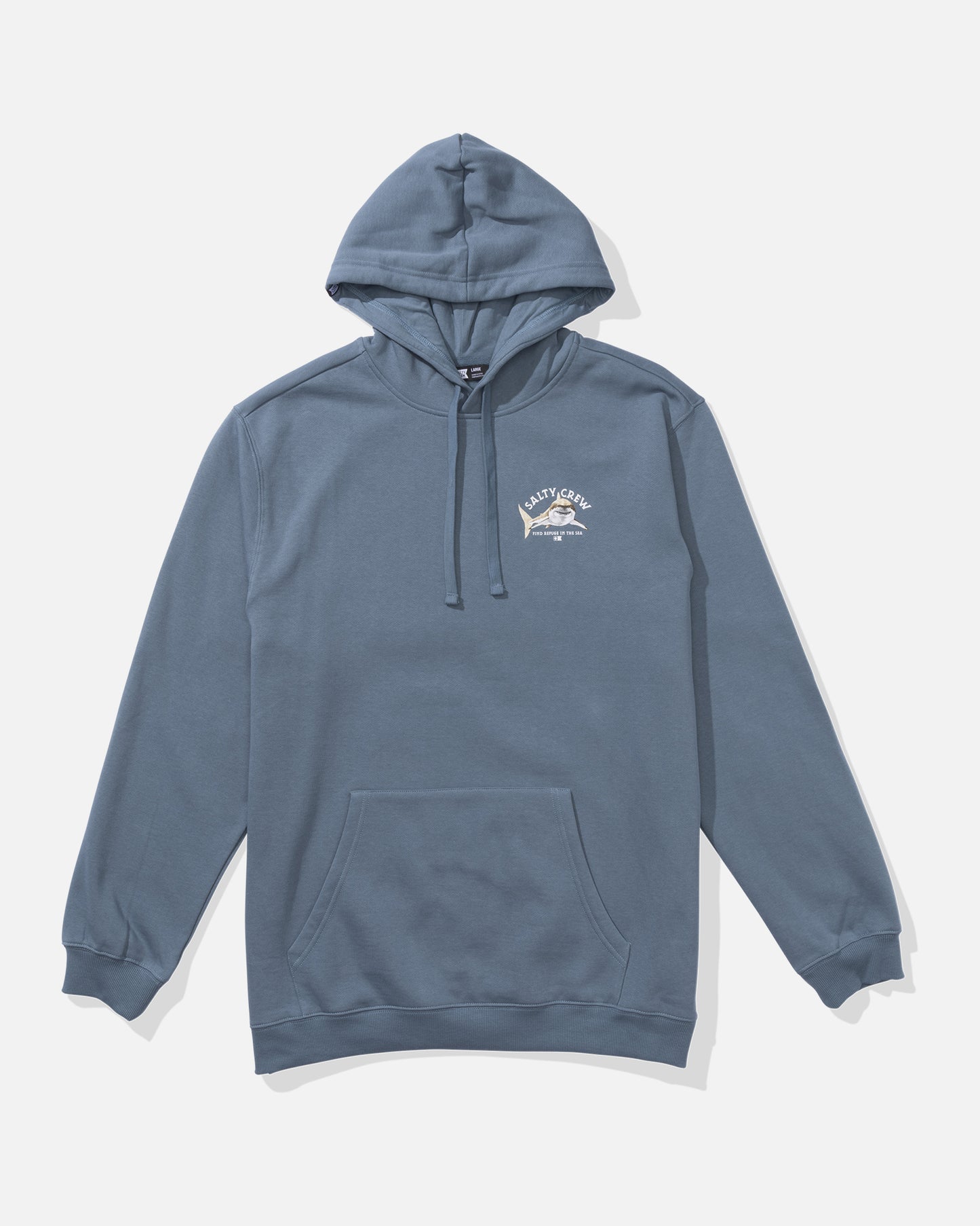 front view of Lurking Fleece Hoodie - Slate