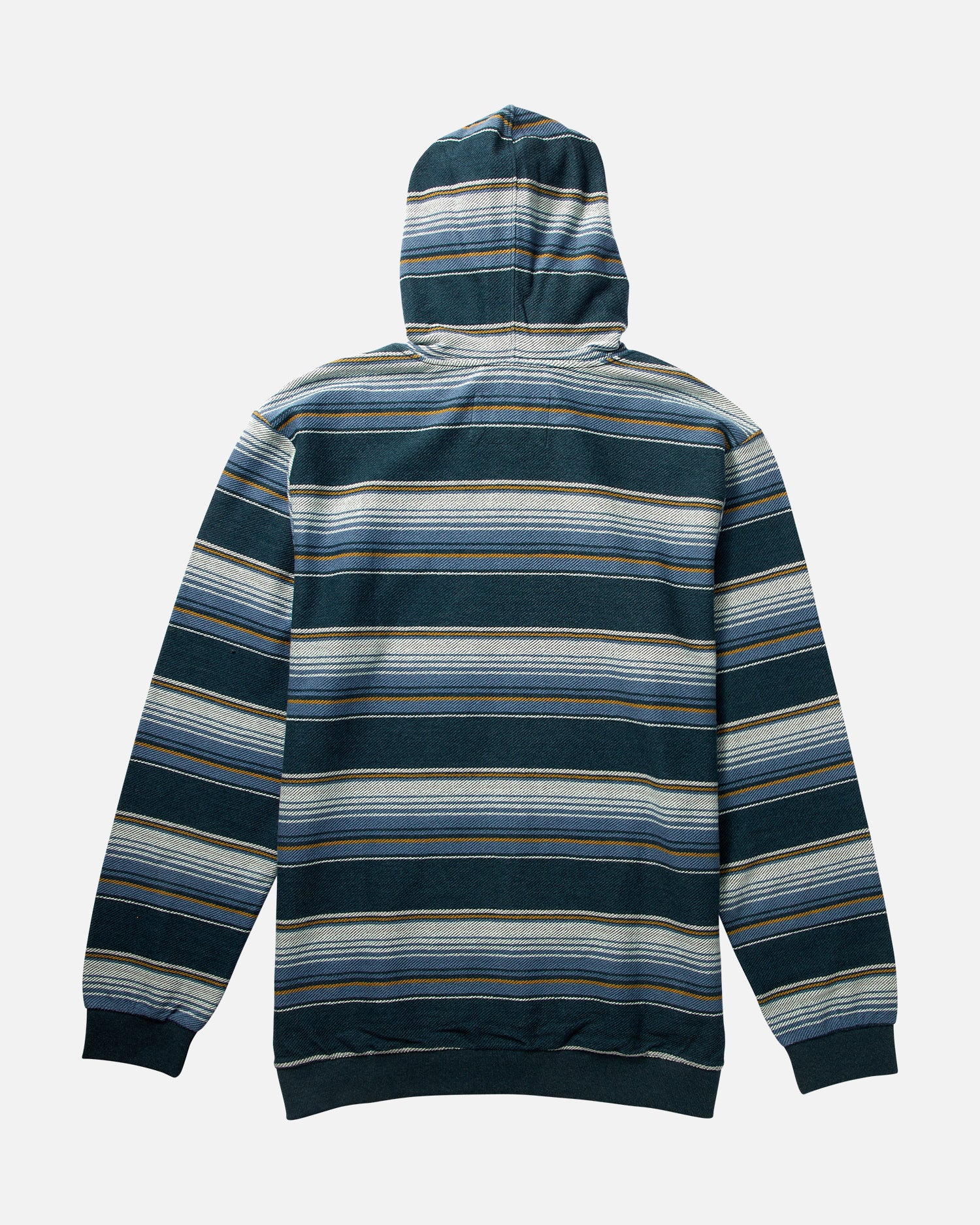 back view of Crewser Navy Hooded Knit