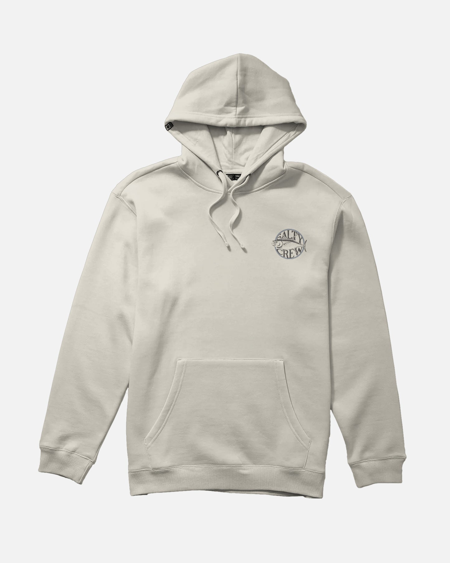 front view of Tuna Time Fleece Hoodie - Bone