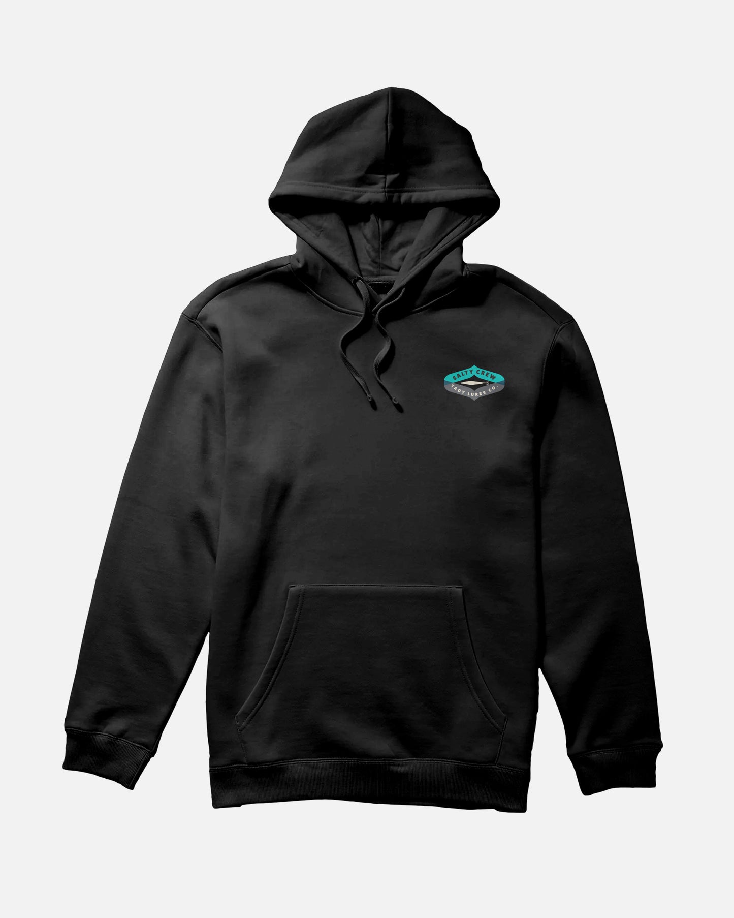 front view of Tady Icon Fleece Hoodie - Black