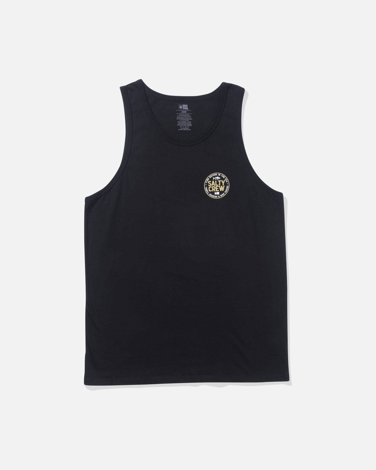 front view of Legendary Tank - Black