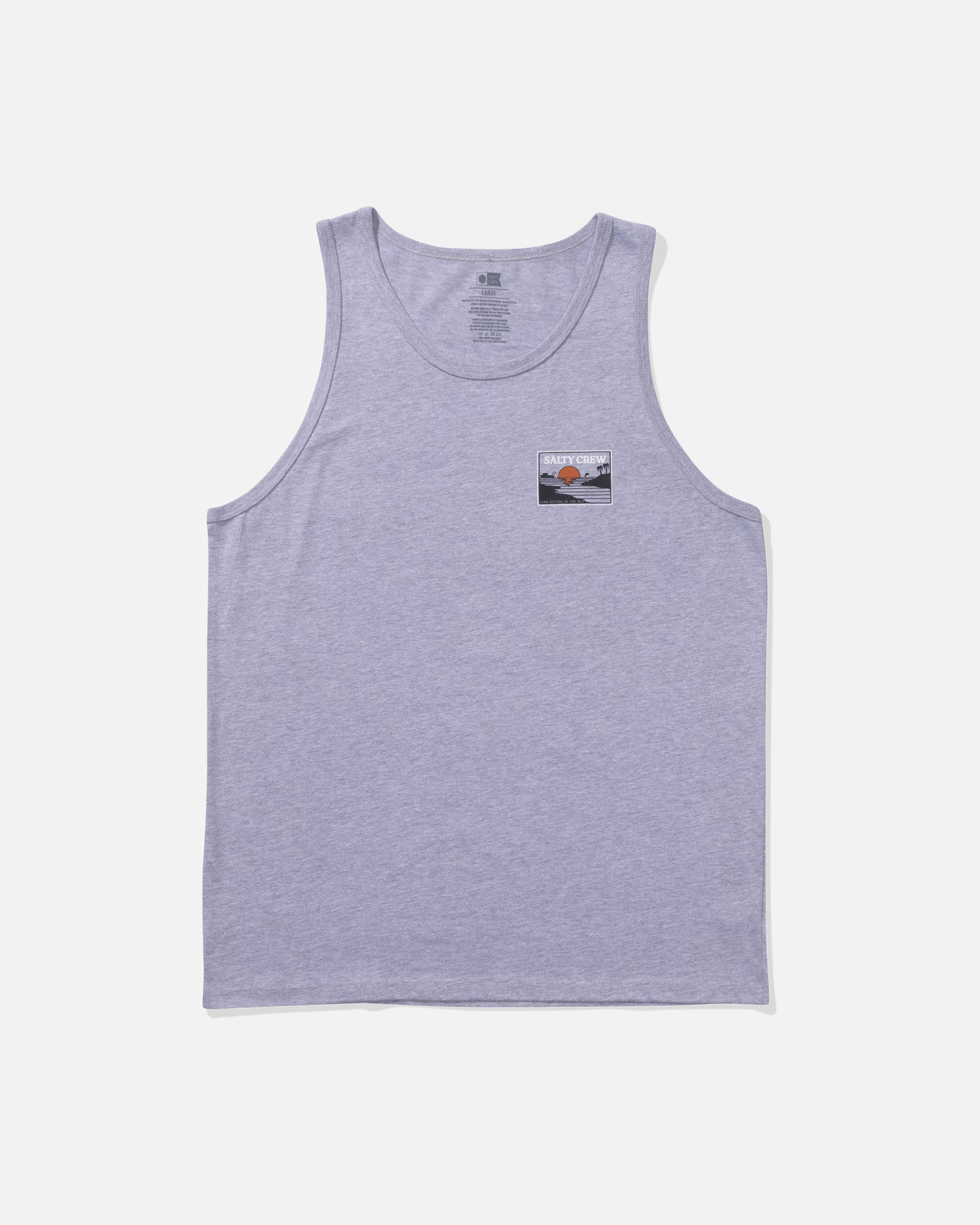 front view of Reflection Tank - Athletic Heather