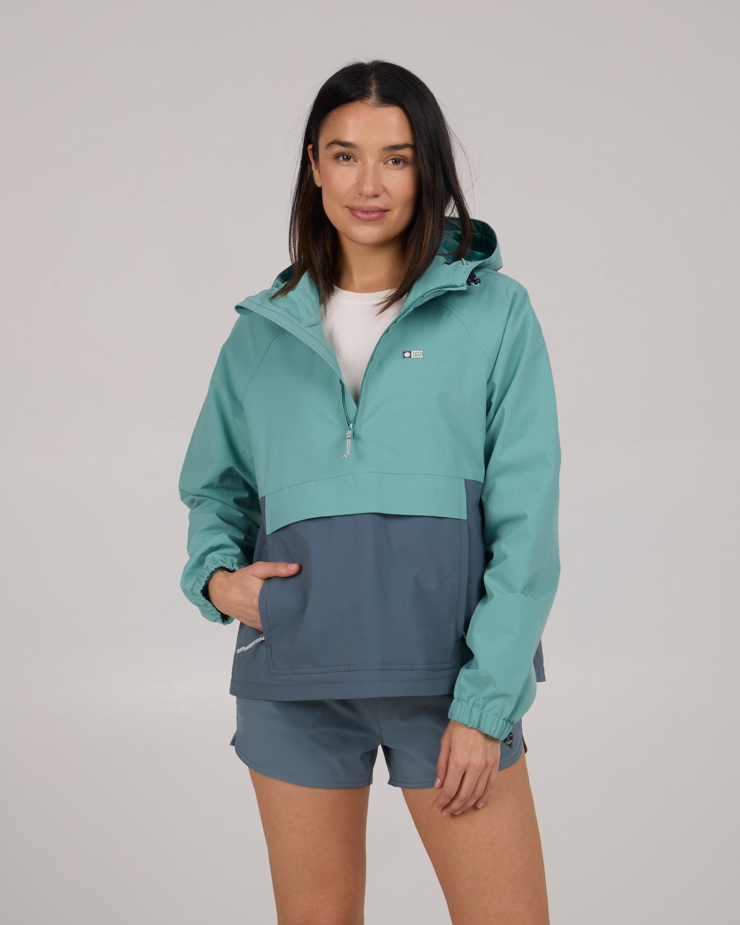 Mainsail Anorak - Sea Glass