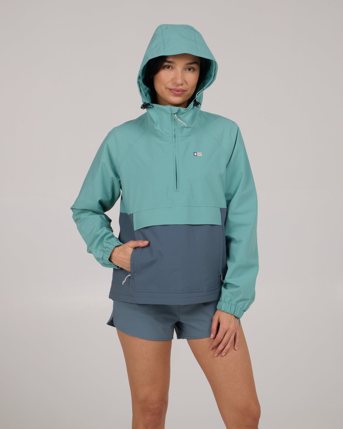 Mainsail Anorak - Sea Glass